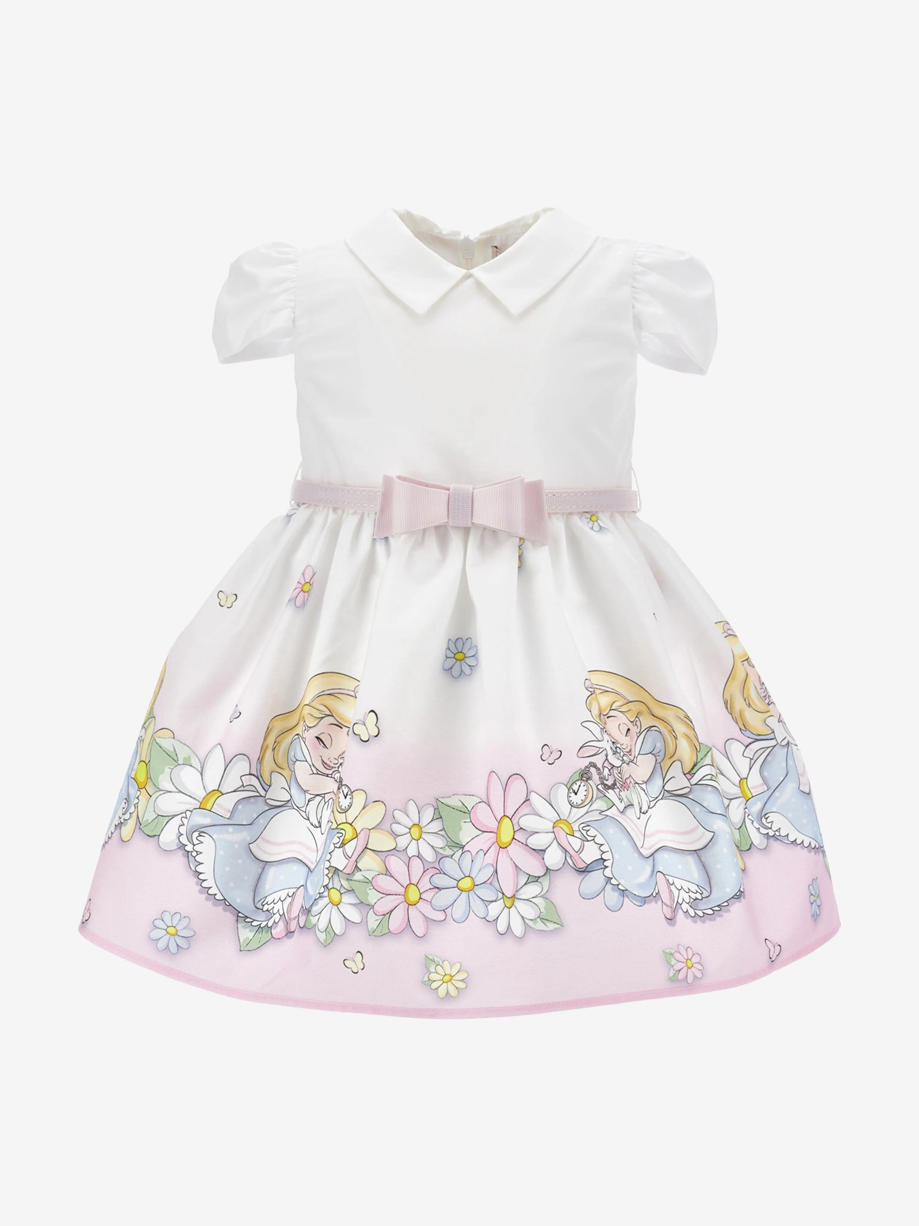 Baby Girls Alice Im Wunderland Kleid in Weiß