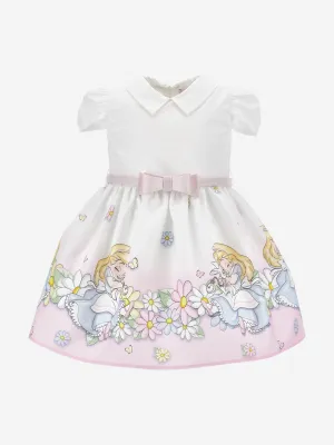 Baby Girls Alice Im Wunderland Kleid in Weiß