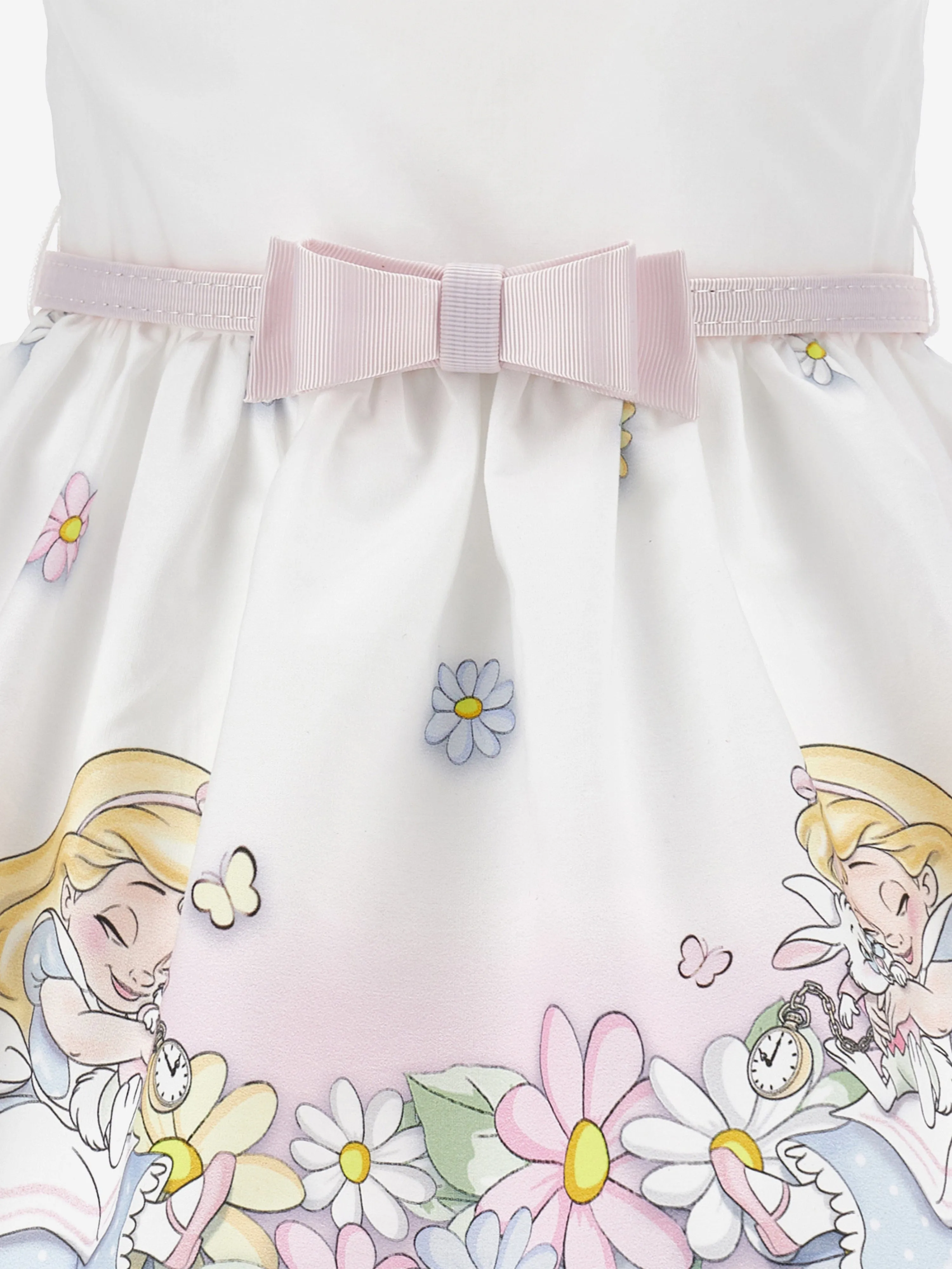 Baby Girls Alice Im Wunderland Kleid in Weiß
