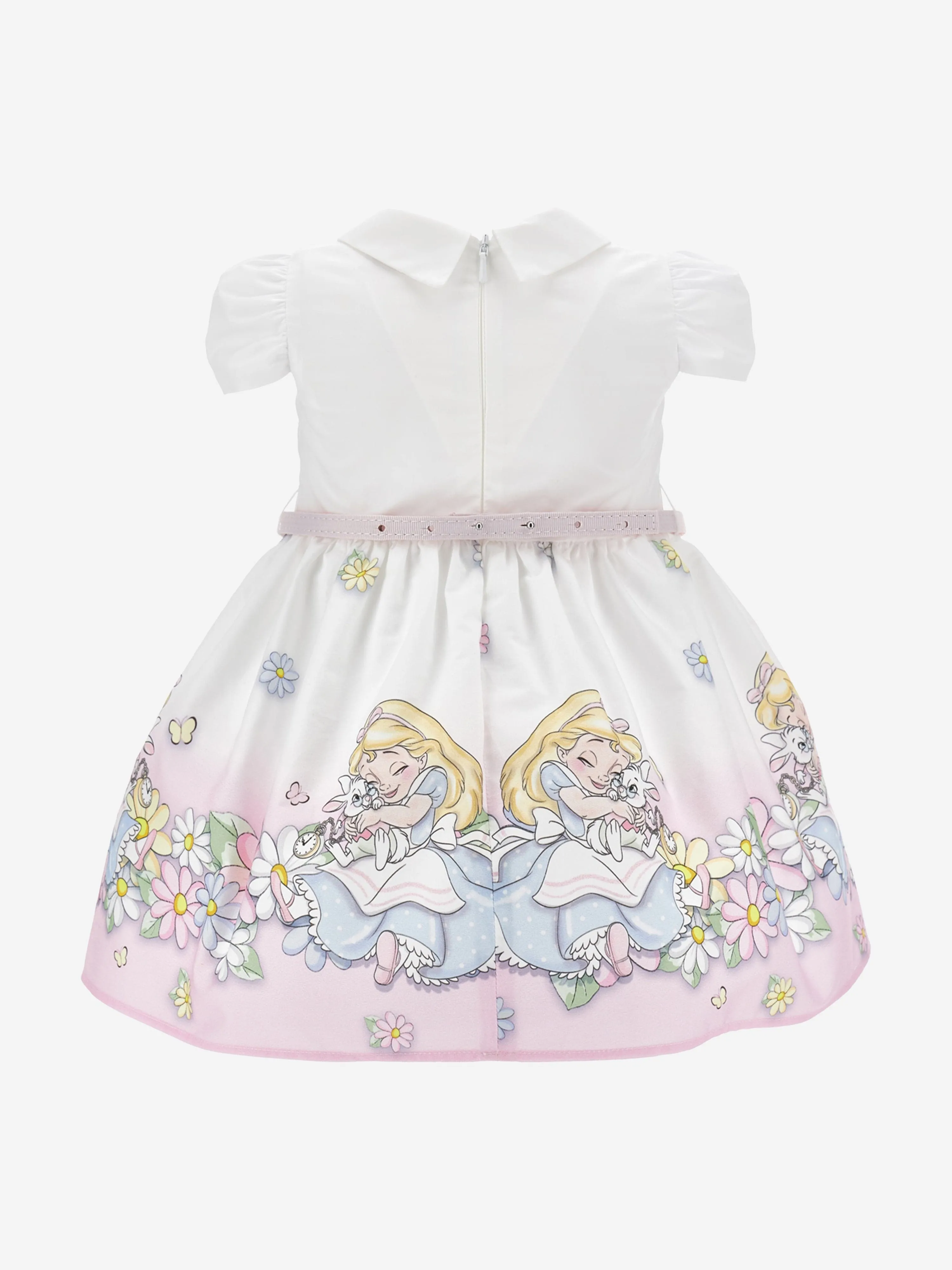 Baby Girls Alice Im Wunderland Kleid in Weiß