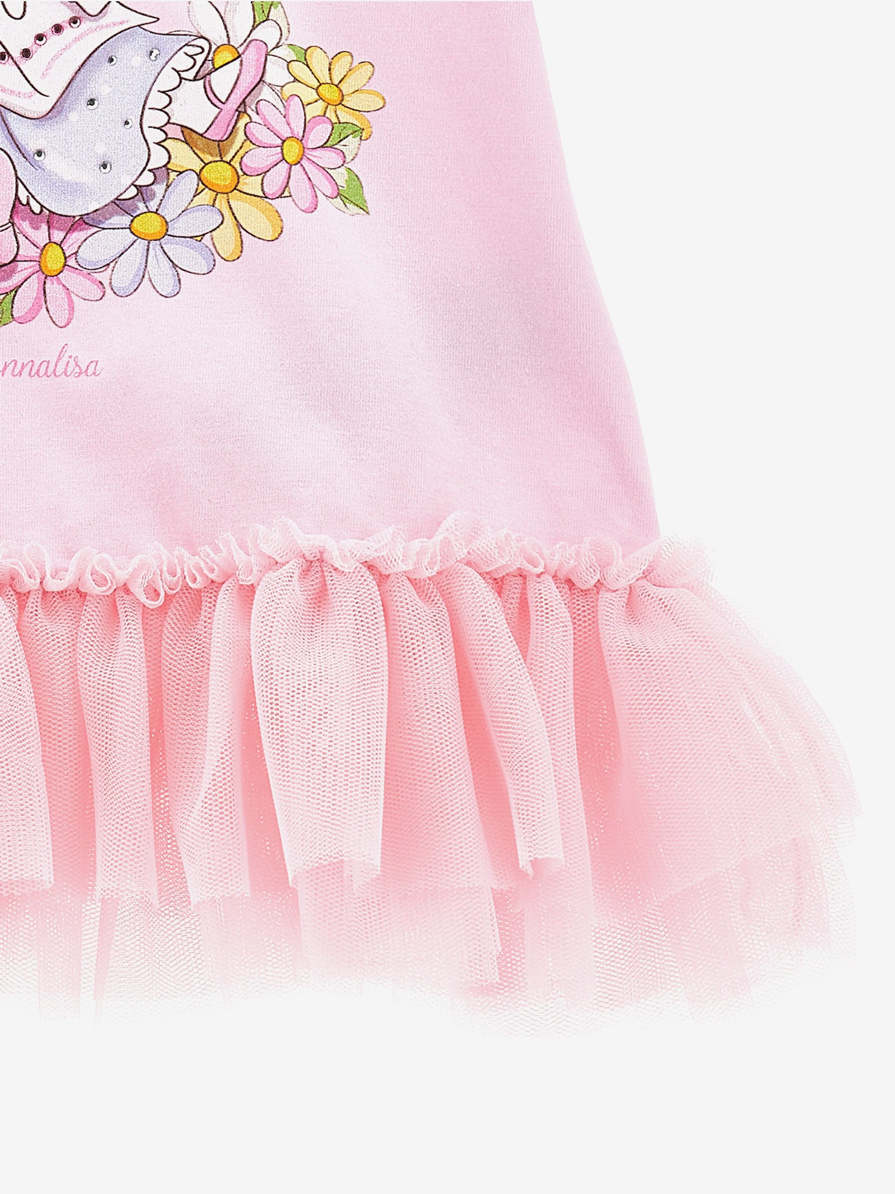 Baby Girls Alice Im Wunderland T-Shirt in Rosa