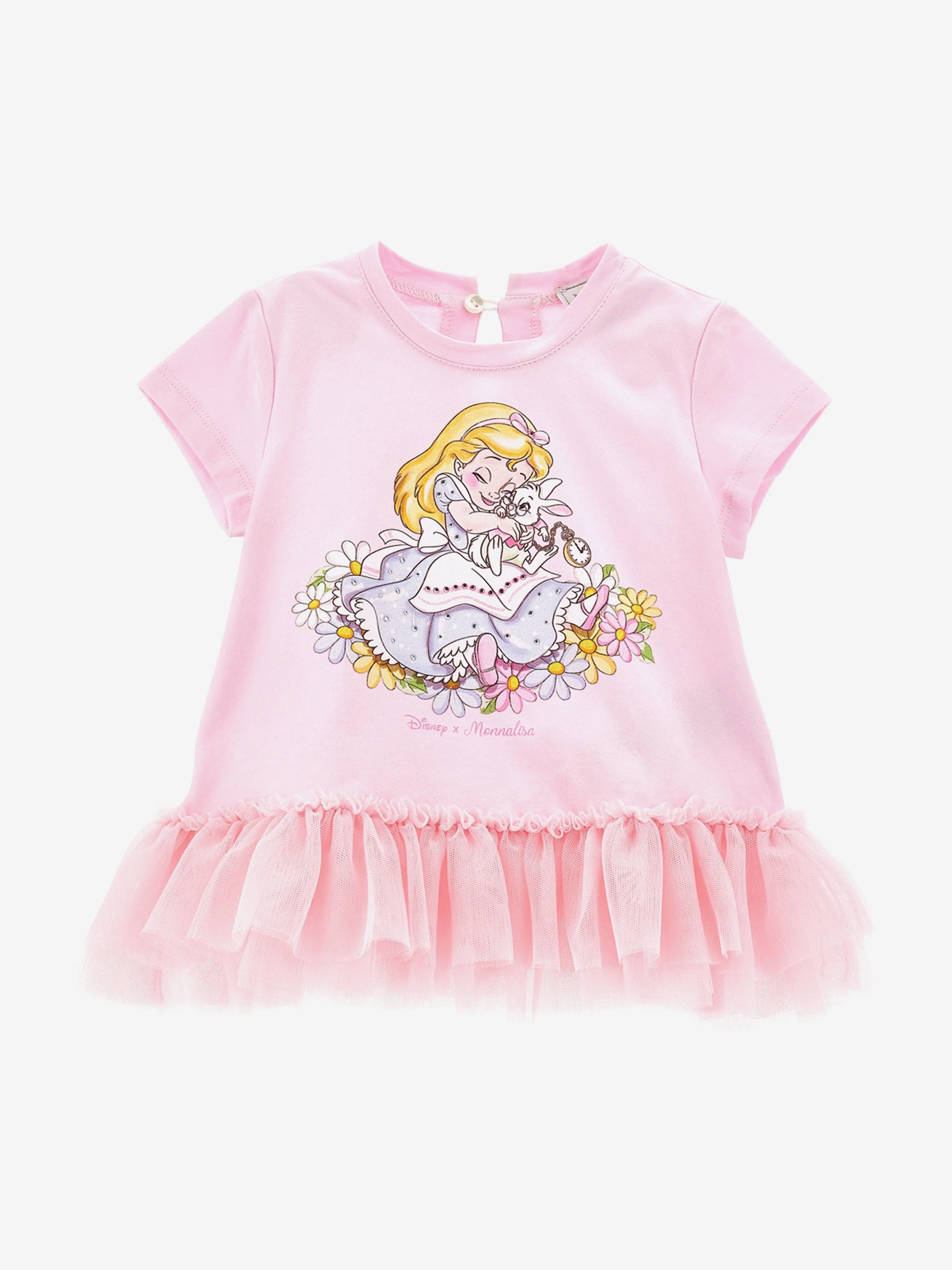 Baby Girls Alice Im Wunderland T-Shirt in Rosa