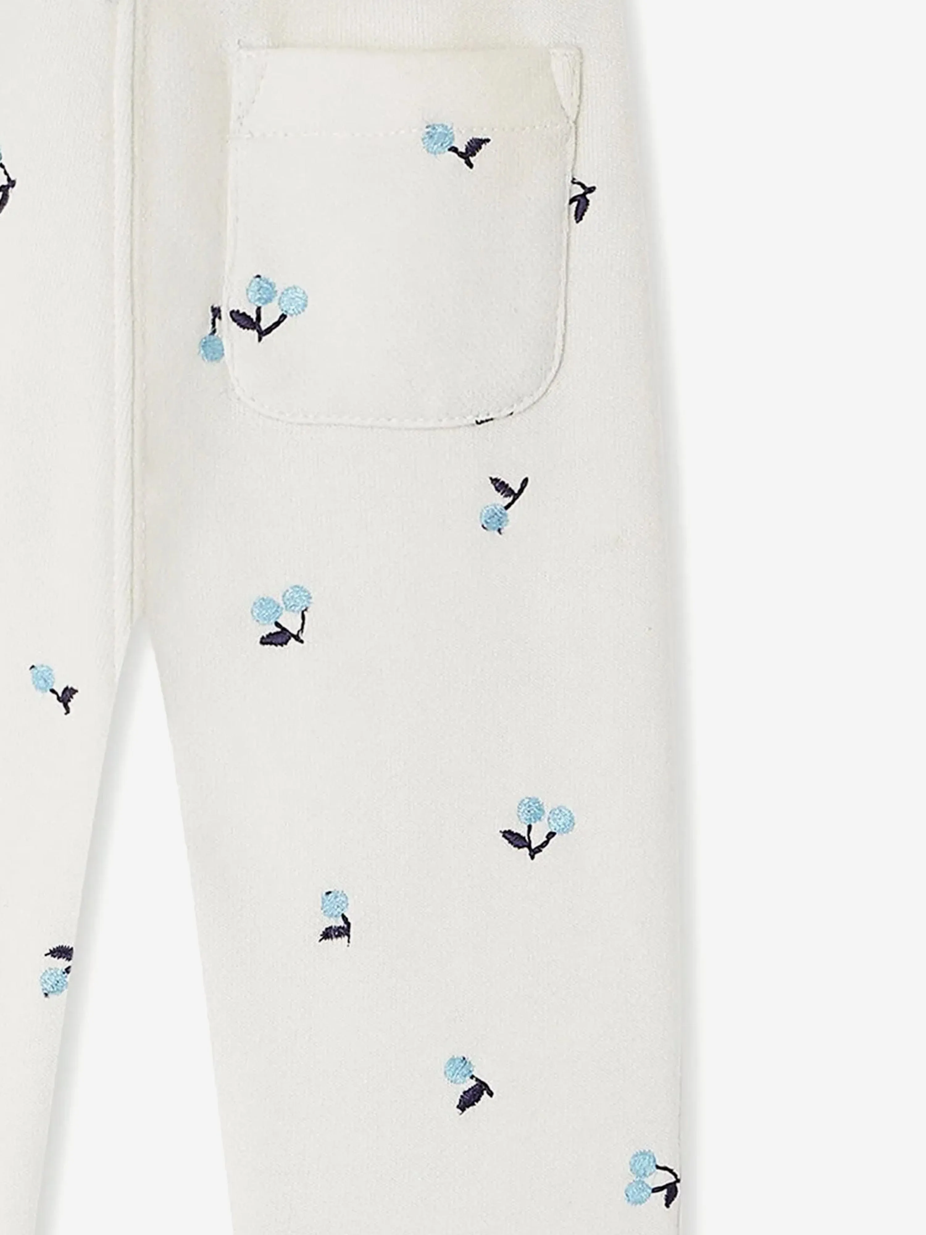 Baby Girls Bambo Jogger in Elfenbein