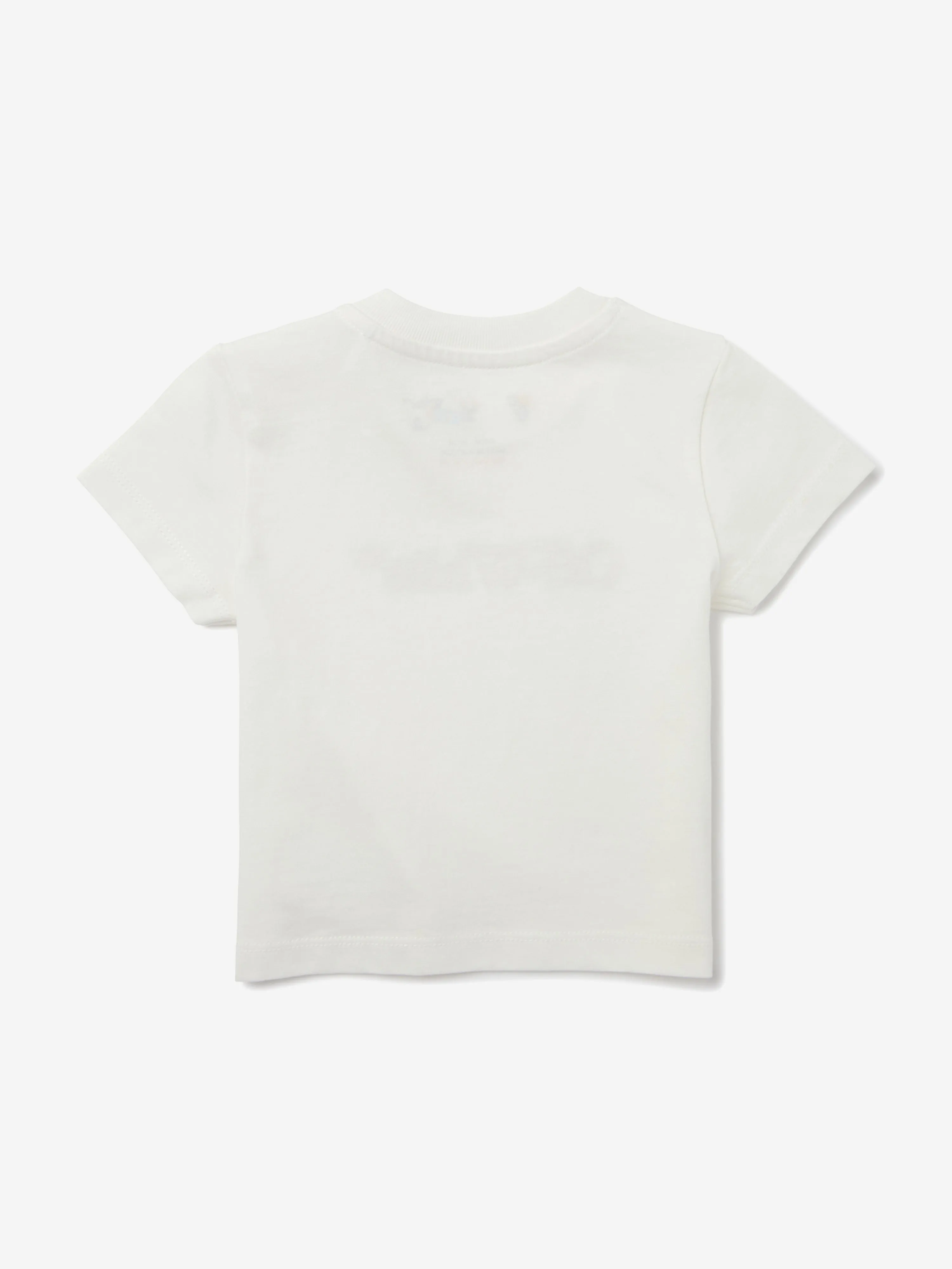 Baby Girls Big Bookish T-Shirt in Weiß