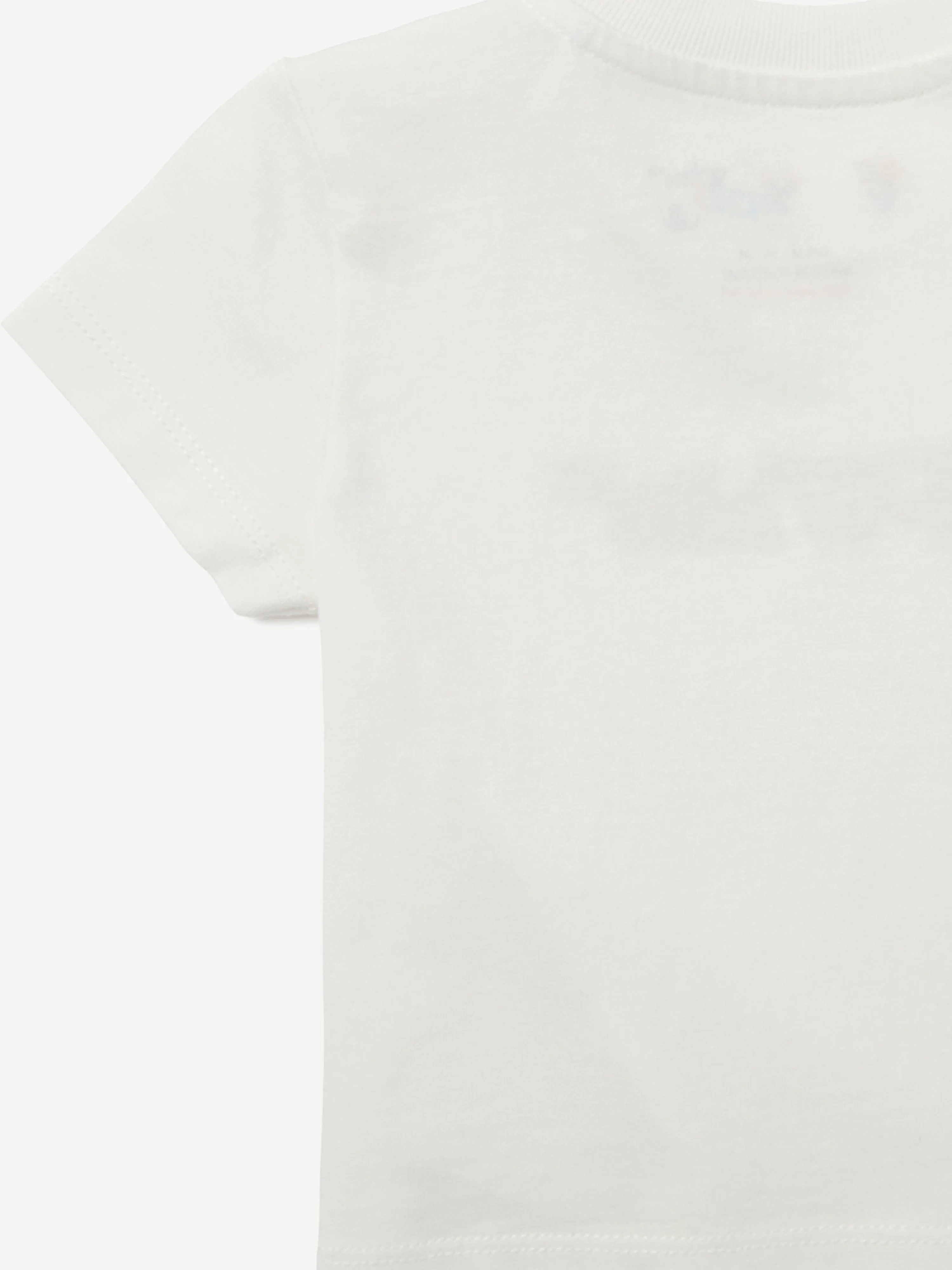 Baby Girls Big Bookish T-Shirt in Weiß