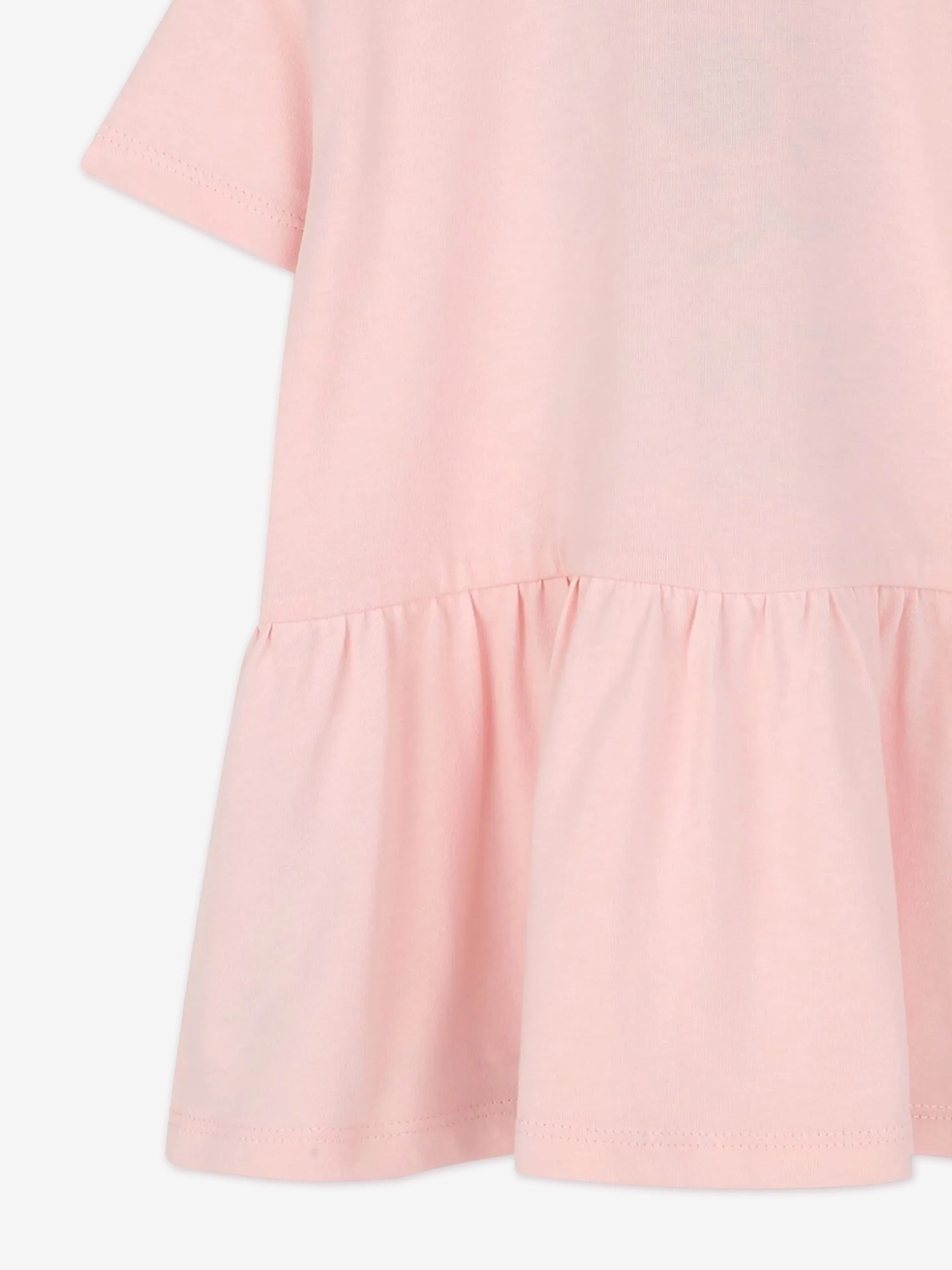 Rosa Blumenkleid für Baby-Mädchen