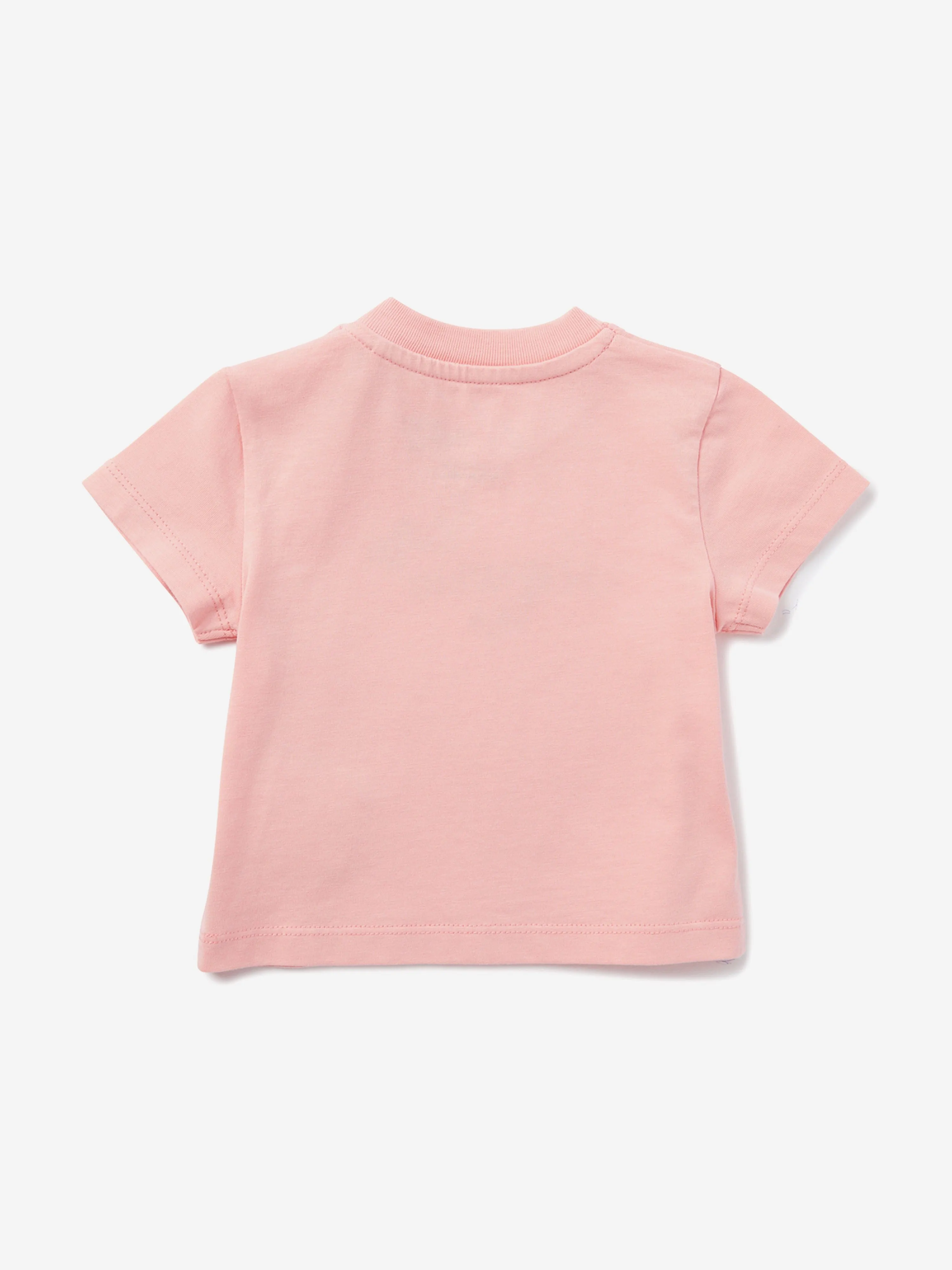 Rosa T-Shirt mit Schmetterlingsmotiv für Mädchen