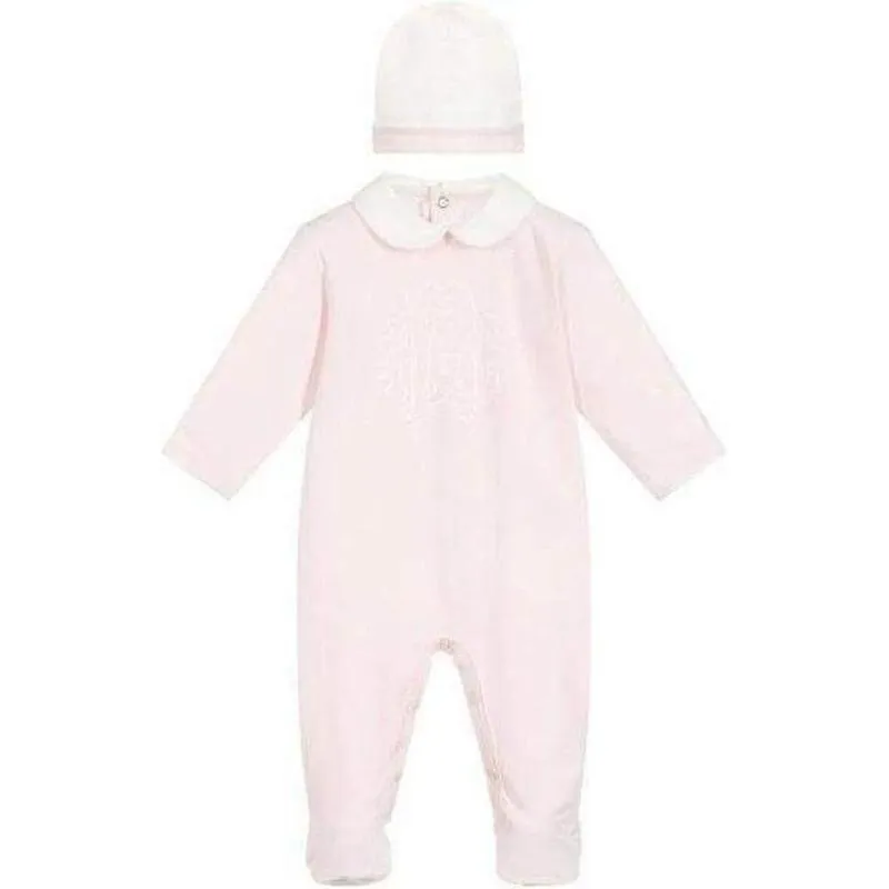Baby Girls Cavalli Hellrosa Baby-Strampler Geschenkset