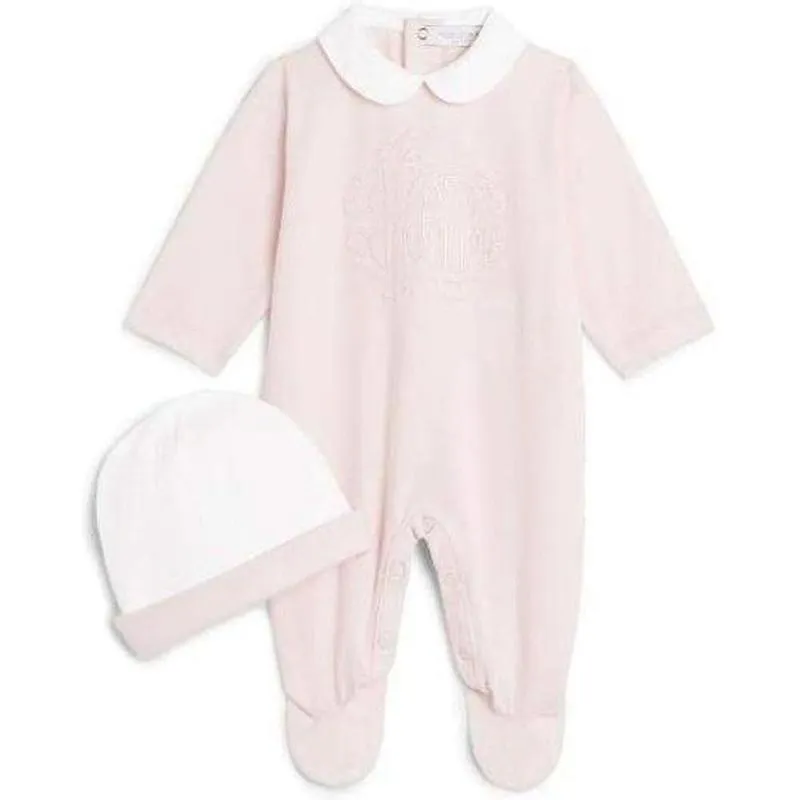 Baby Girls Cavalli Hellrosa Baby-Strampler Geschenkset