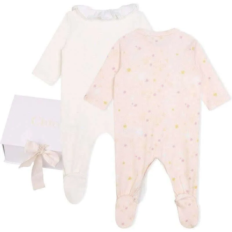 Baby Girls Chloe Set aus zwei Stramplern