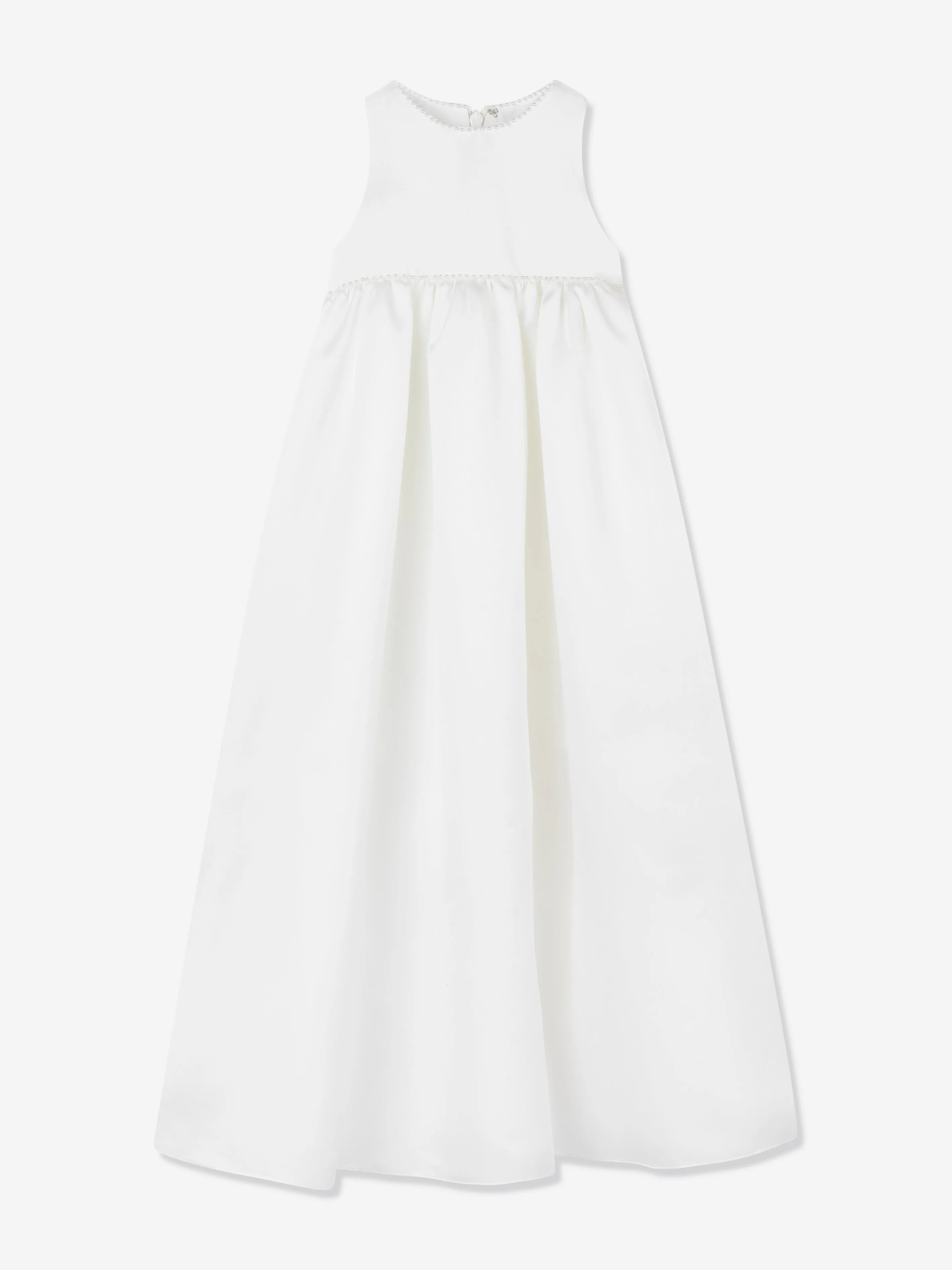 Taufkleid, Mäntelchen und Häubchen für Mädchen in Elfenbein