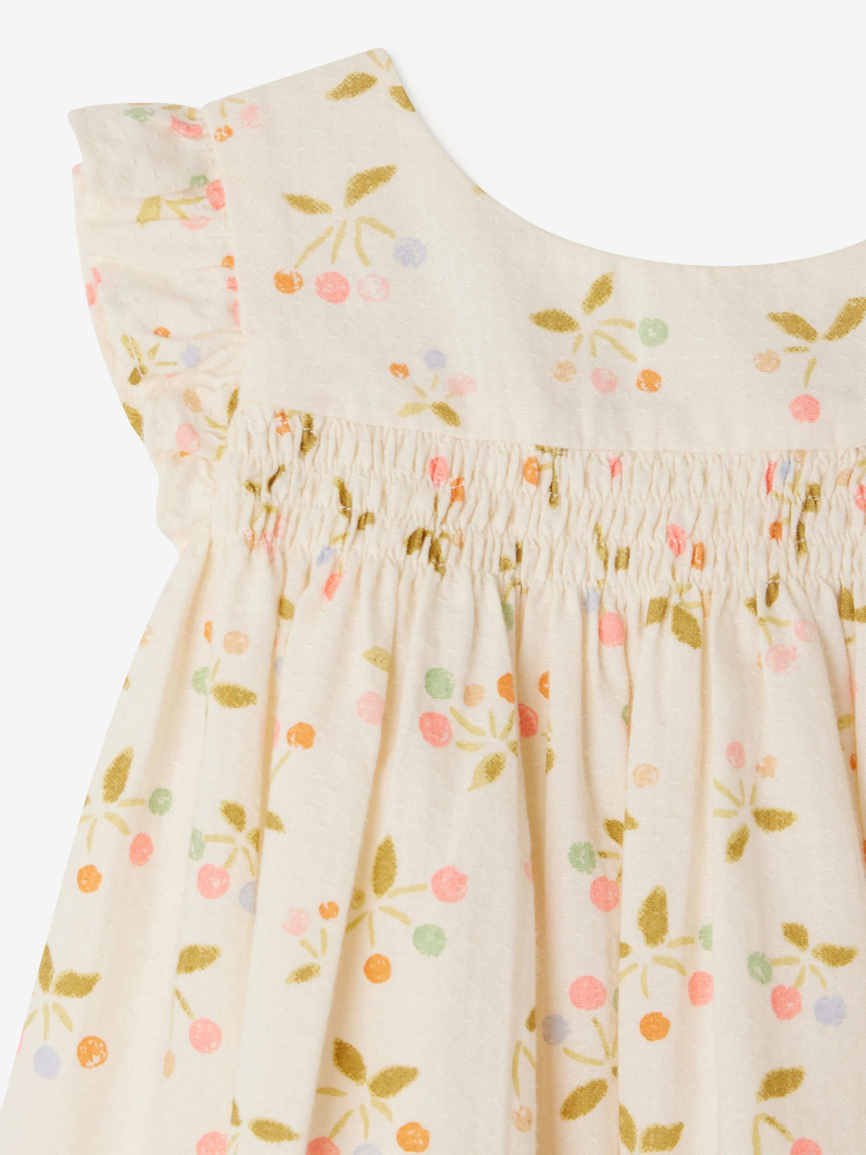 Baby Girls Kleid in Elfenbein