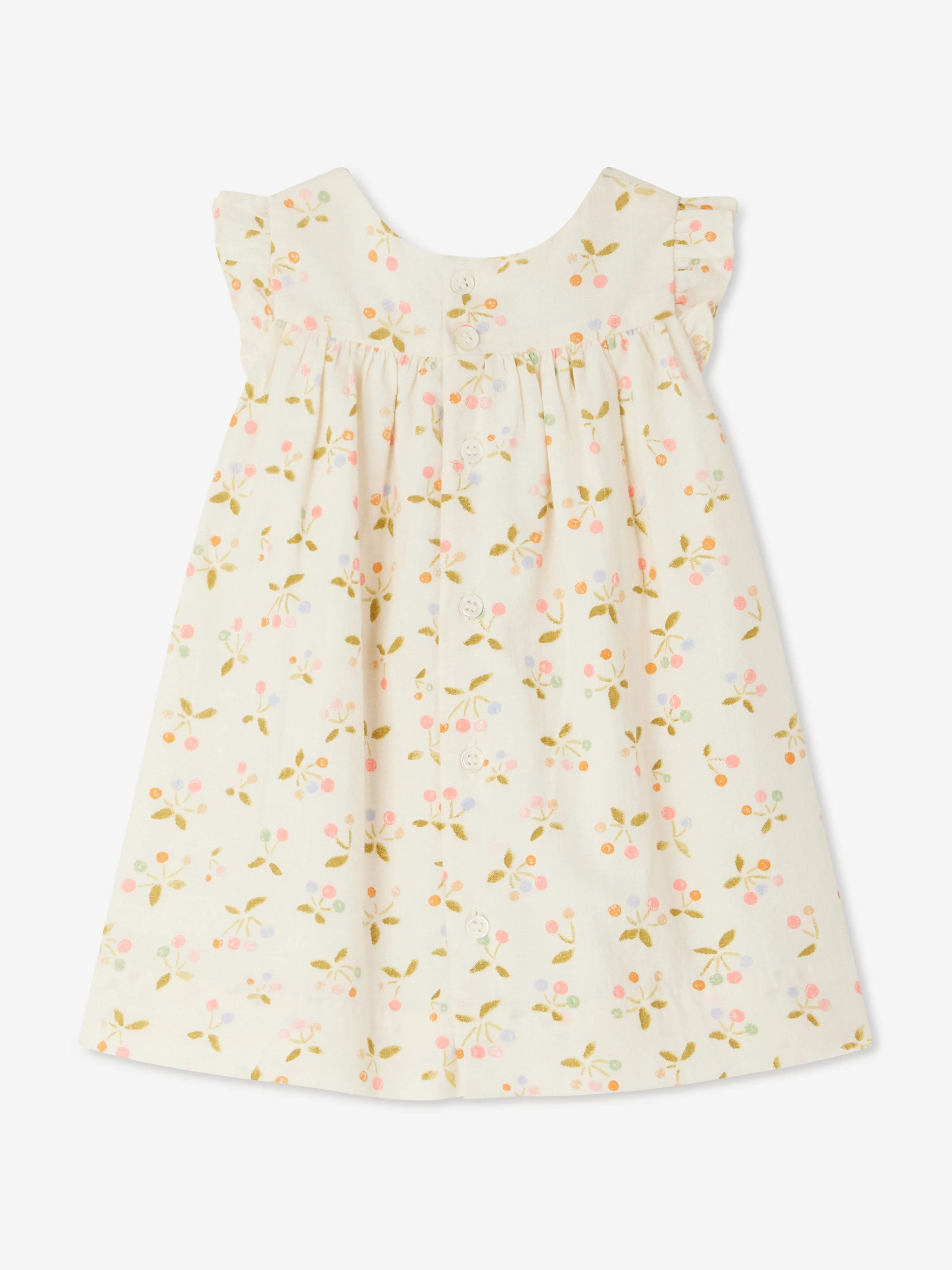 Baby Girls Kleid in Elfenbein