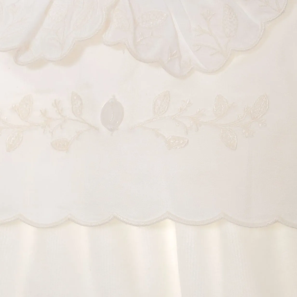 Baby Girls Cream Babygrow