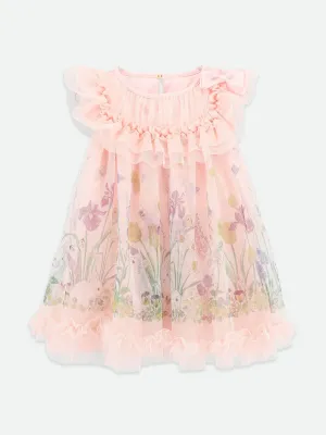 Baby Girls Dominique Bunny Kleid in Rosa