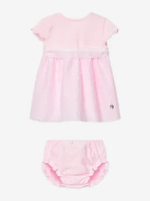 Rosa Kleid und Bloomers-Set für Babygirls