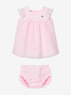 Rosa Kleid und Bloomers-Set für Babygirls