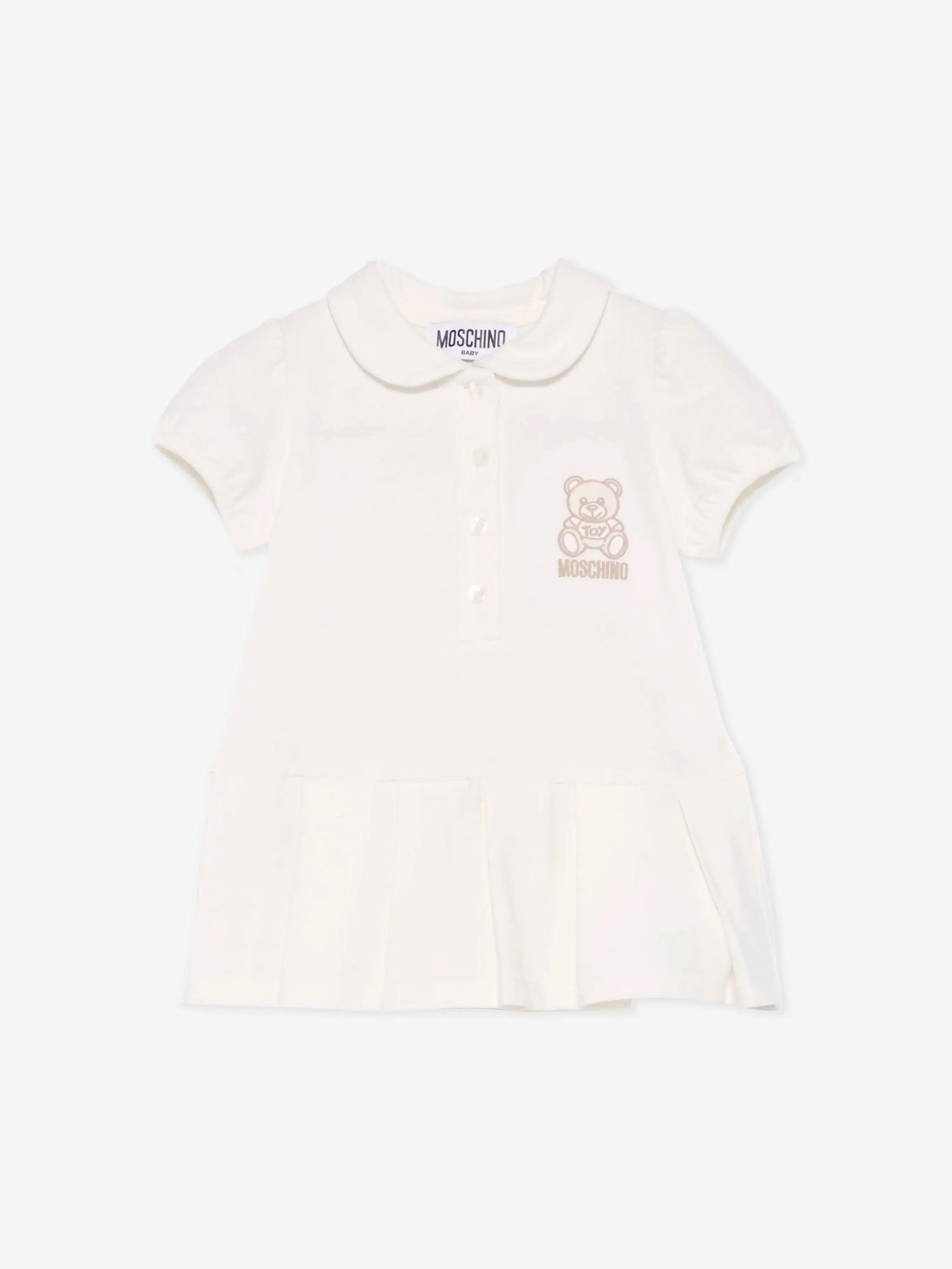 Babygirls Kleid und Höschen-Set in Elfenbein