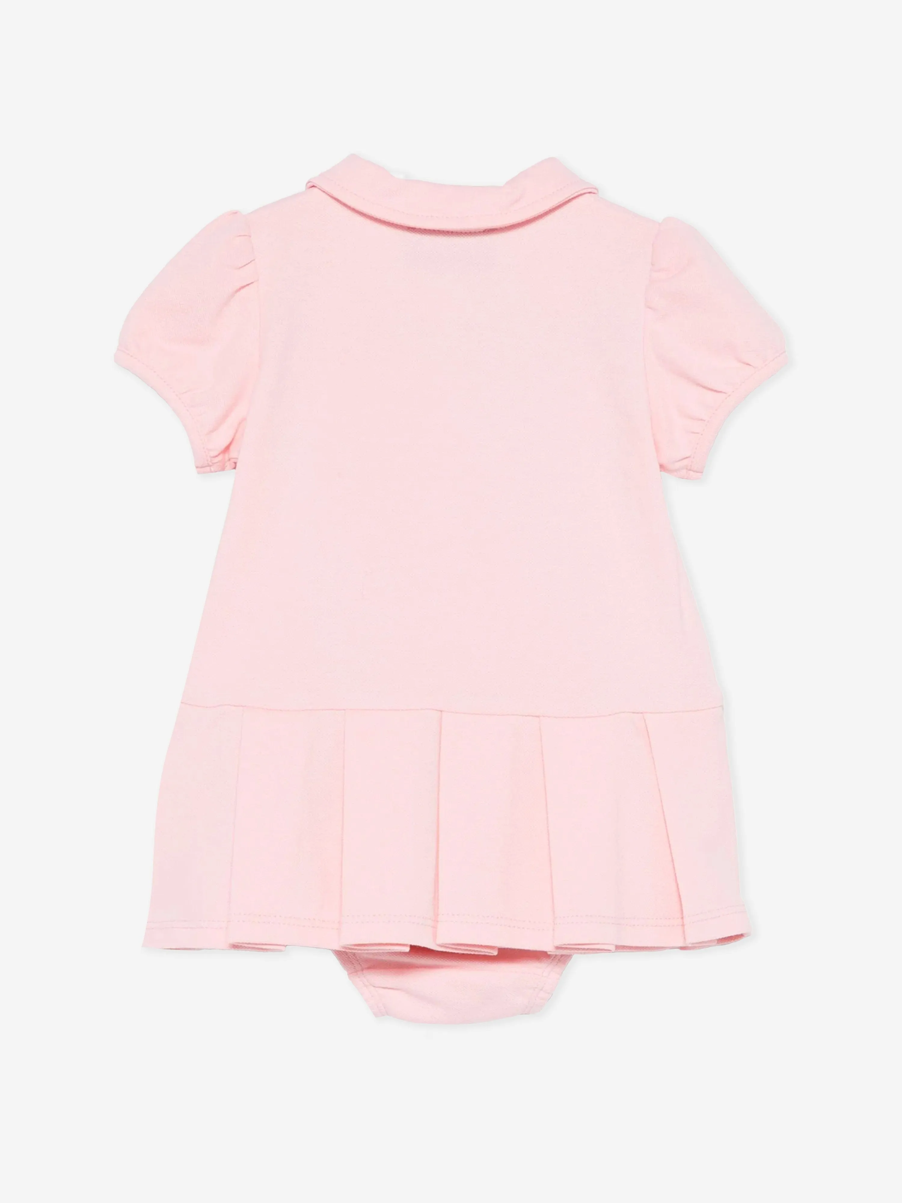 Rosa Kleid und Höschen-Set für Baby-Mädchen
