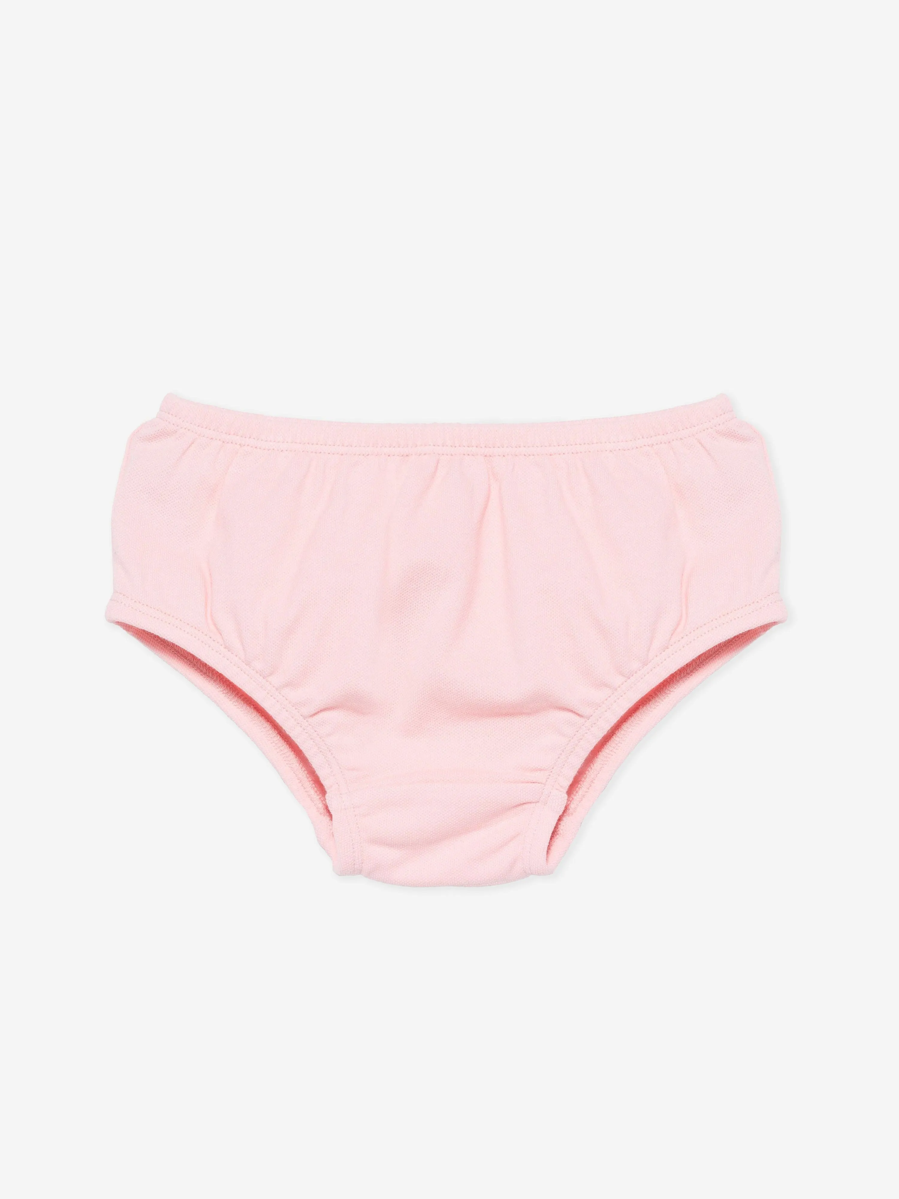 Rosa Kleid und Höschen-Set für Baby-Mädchen