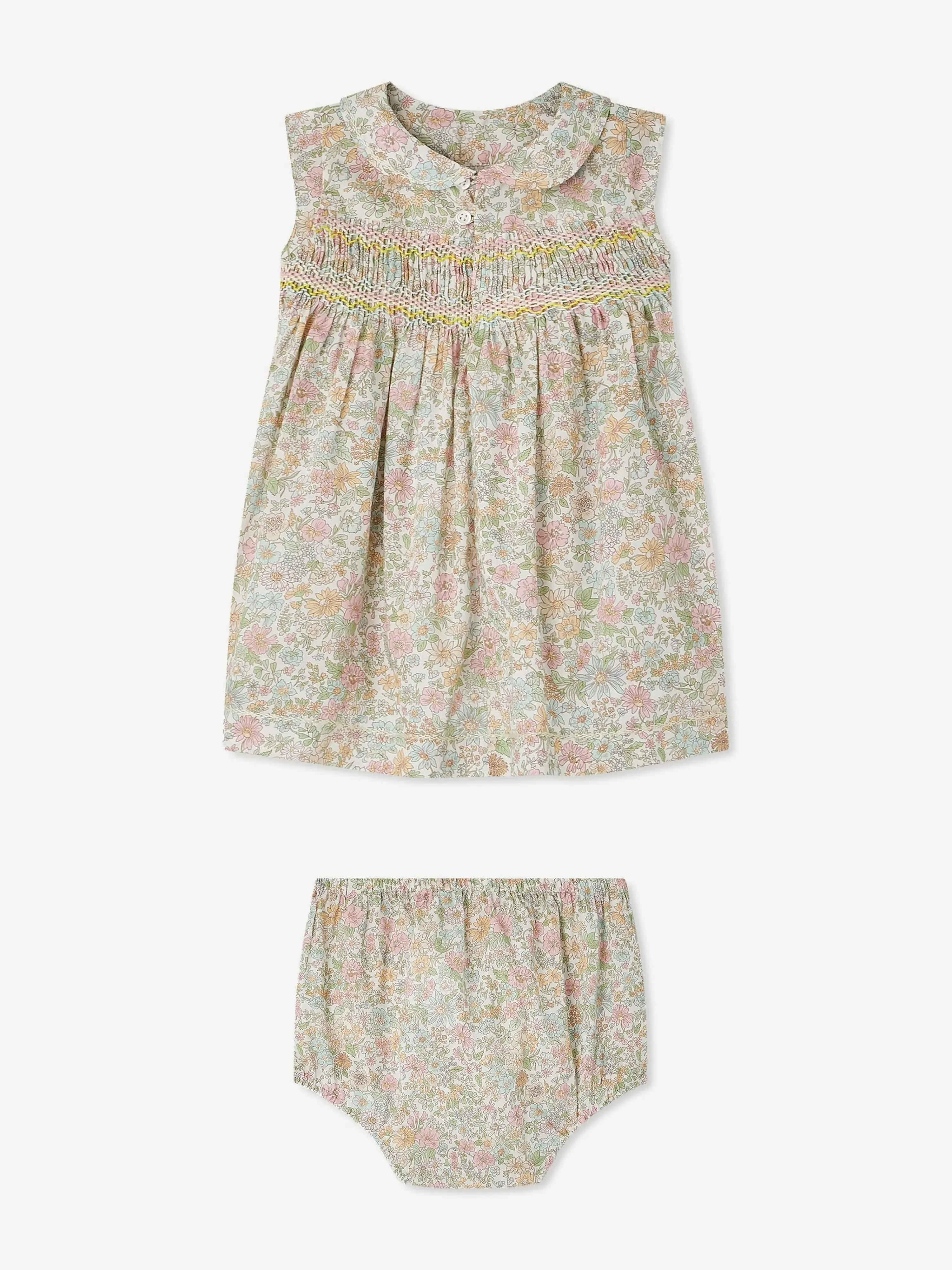 Baby Girls Eleanore Kleid in Mehrfarben
