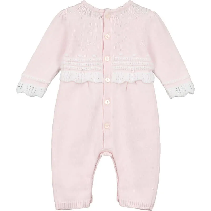 Baby Girls Elise Strick-Set mit Mütze
