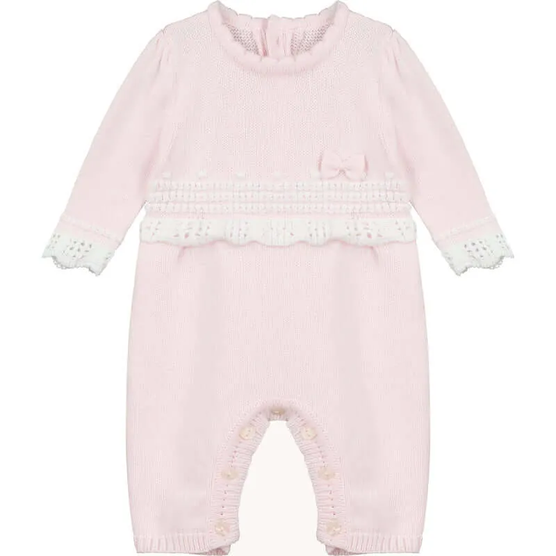 Baby Girls Elise Strick-Set mit Mütze