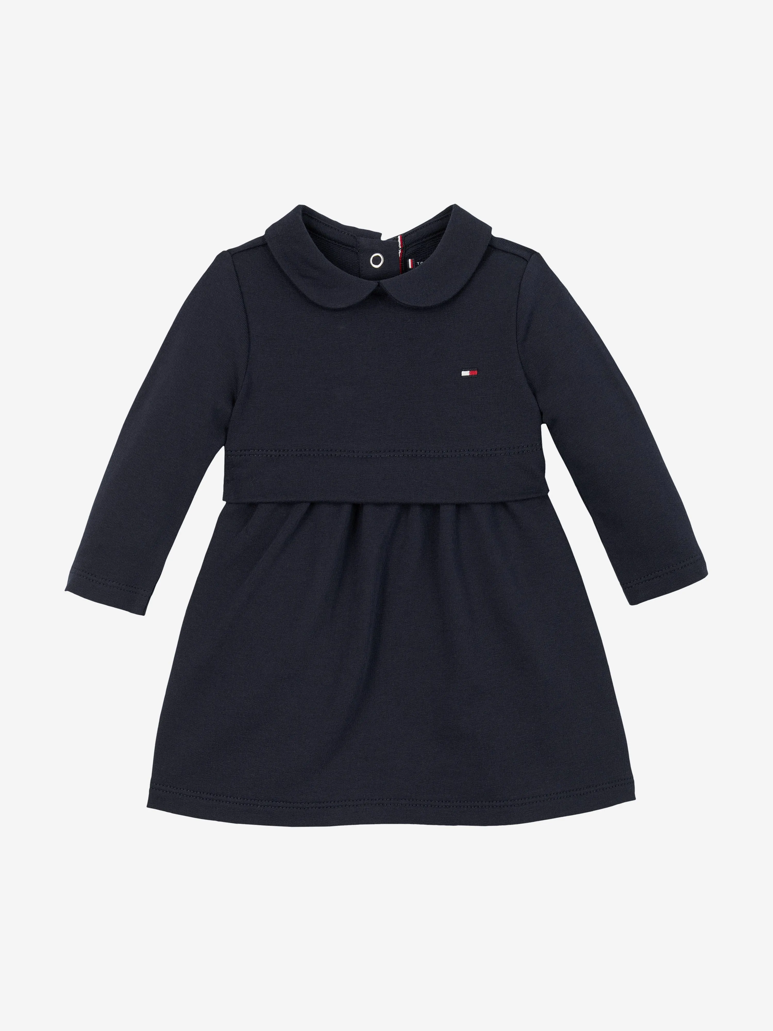 Essentielles Kleid für Babygirls in Marineblau