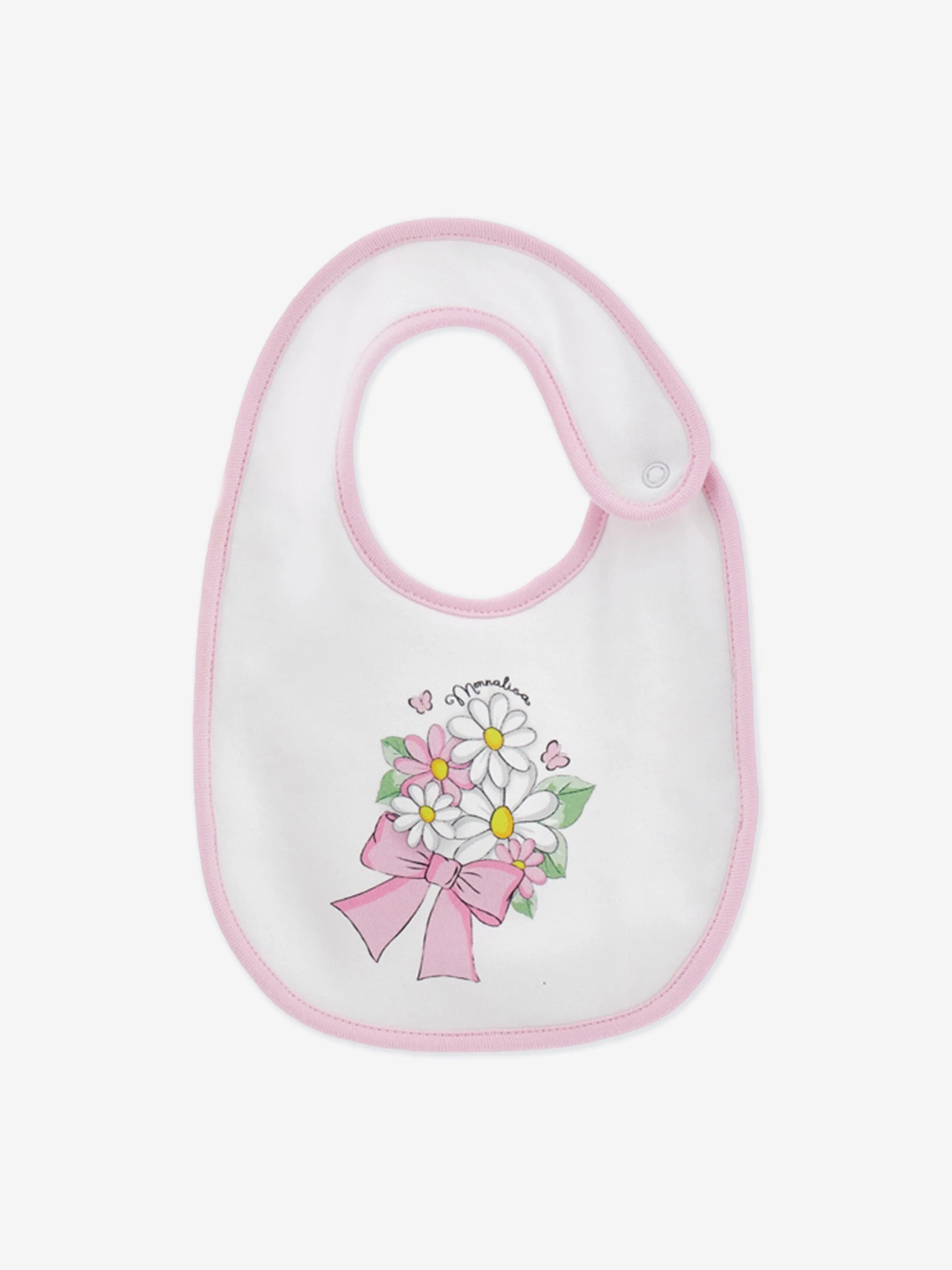 Baby Girls Blumen-Babygrow-Set in Weiß