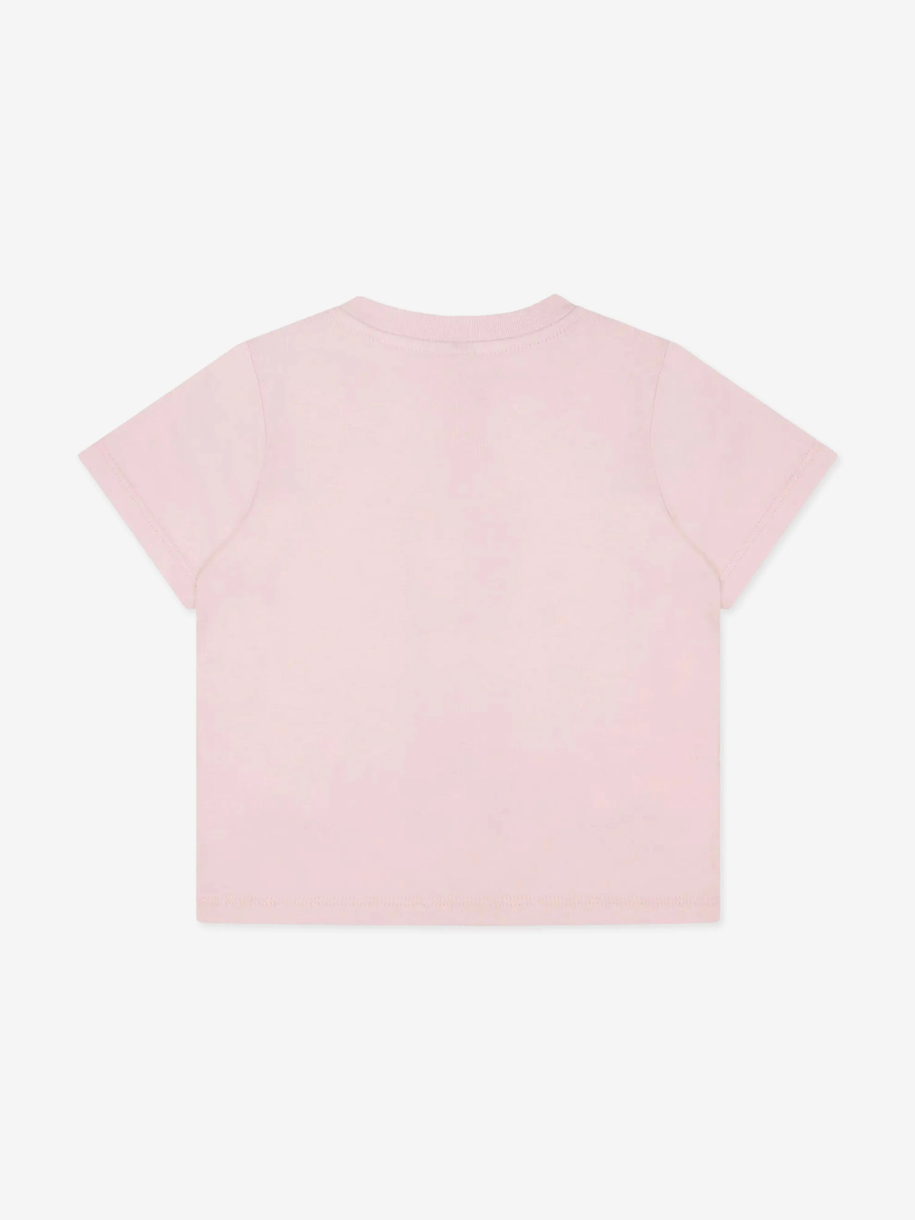 Rosa Logo-T-Shirt mit Eiscreme-Motiv für Baby-Mädchen