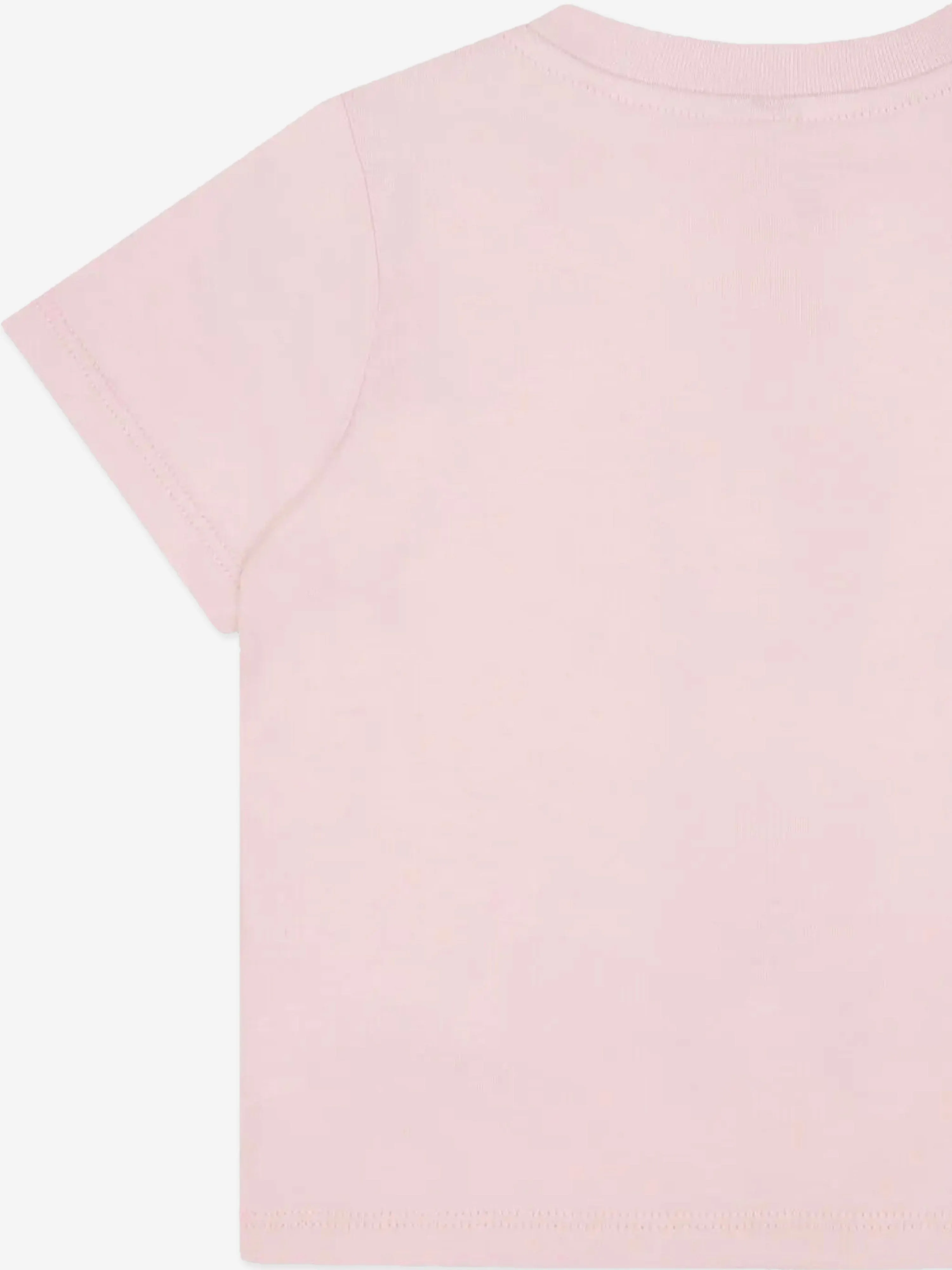 Rosa Logo-T-Shirt mit Eiscreme-Motiv für Baby-Mädchen