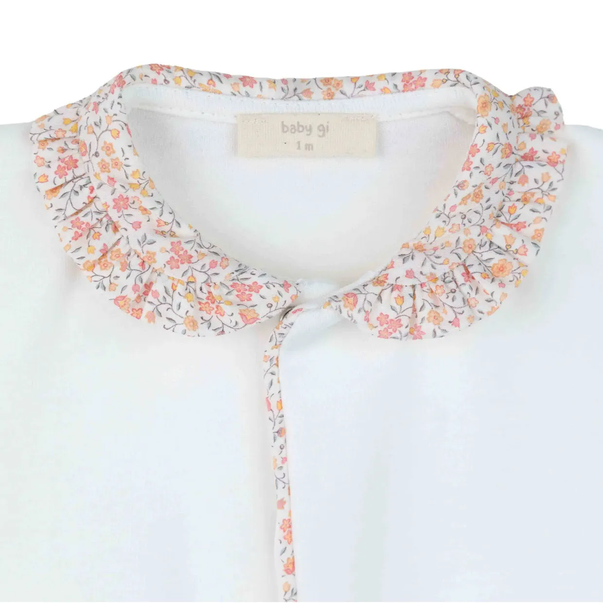 Baby Girls Elfenbein Wiesen Babybody