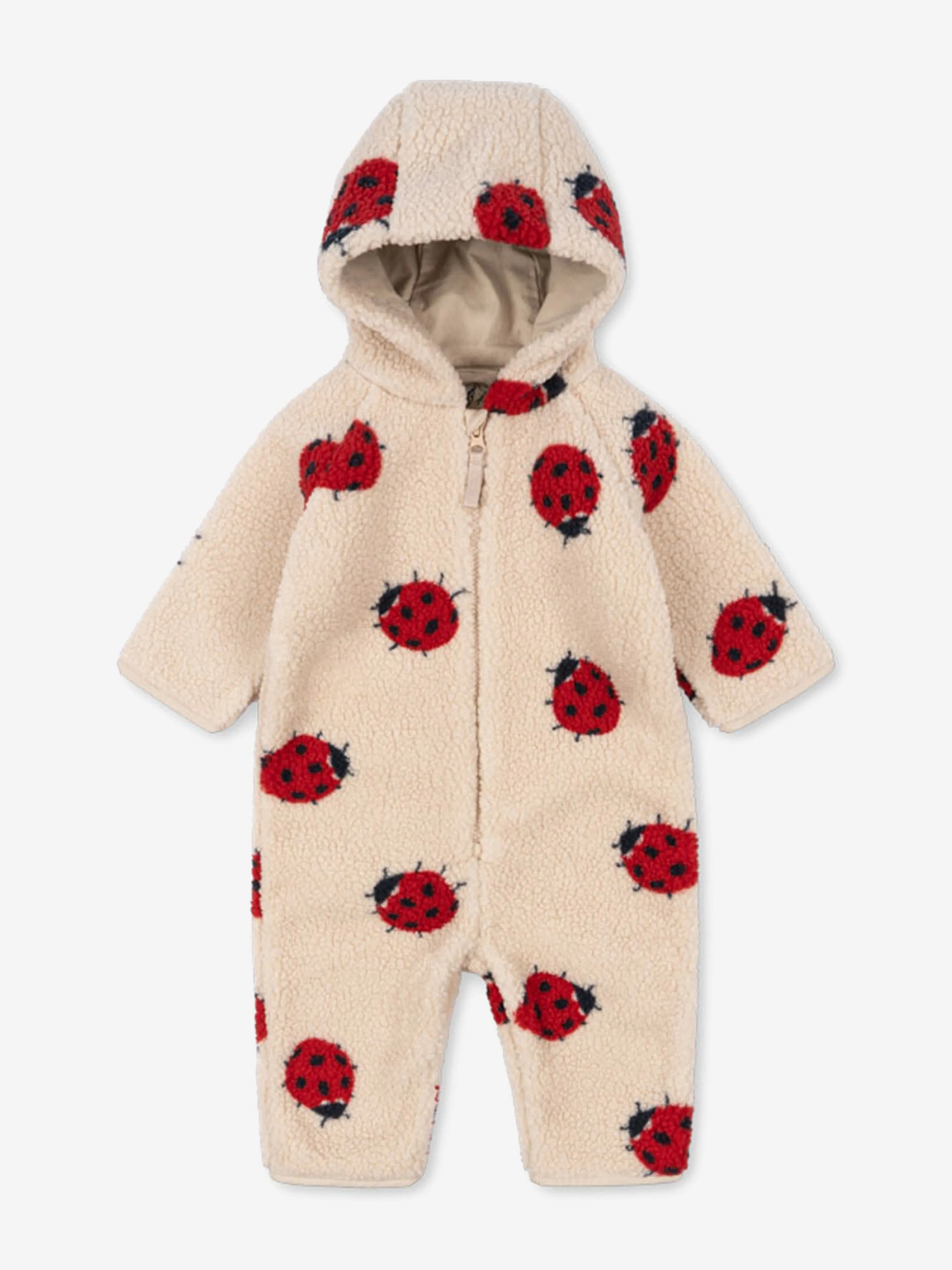 Baby Girls Jody Marienkäfer Strampler in Beige