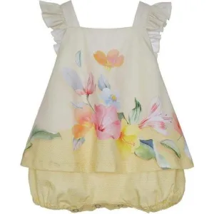 Baby Girls Zitronen-Kurzarmbody