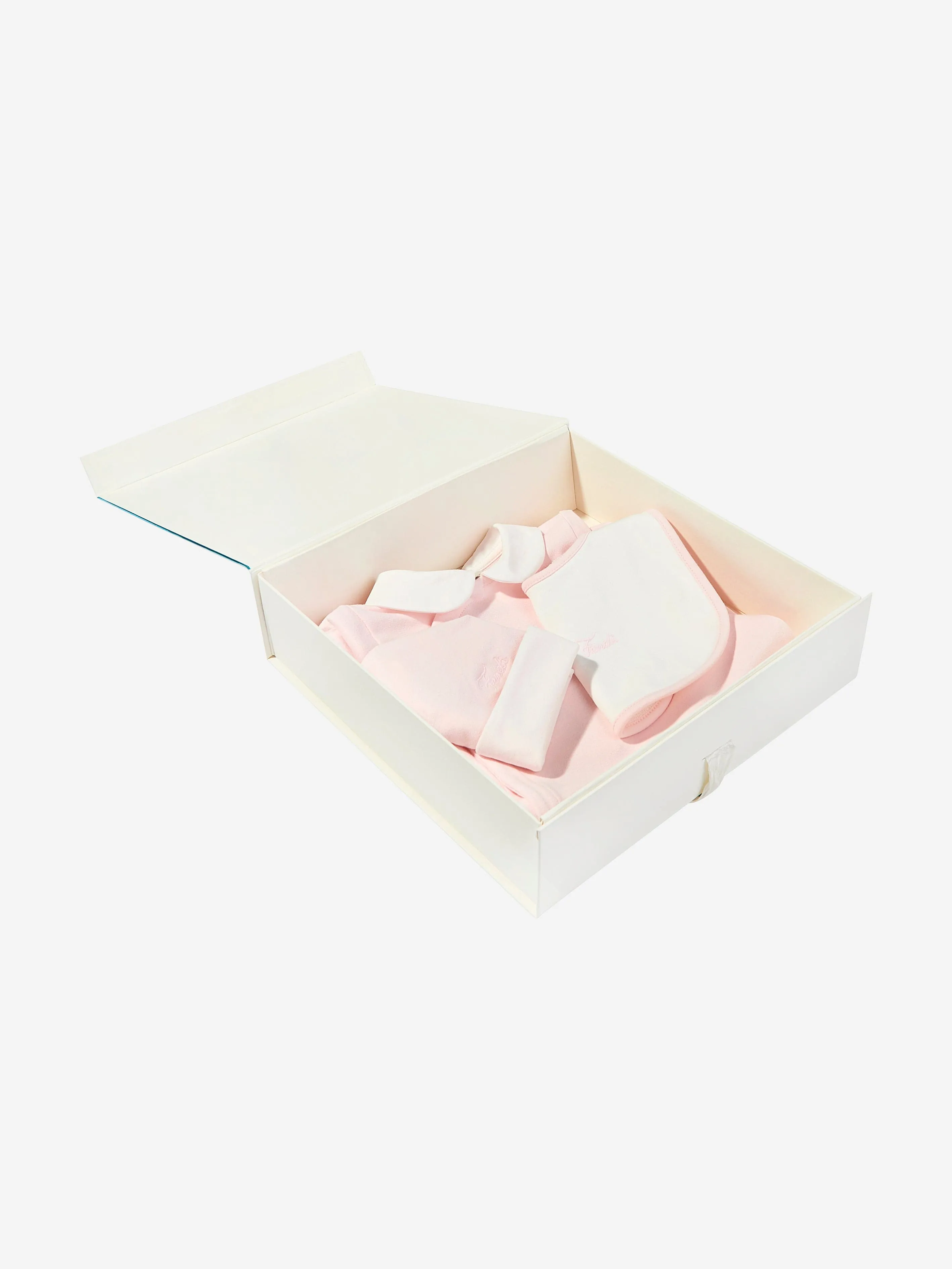 Baby Girls Logo Strampler-Set in Rosa
