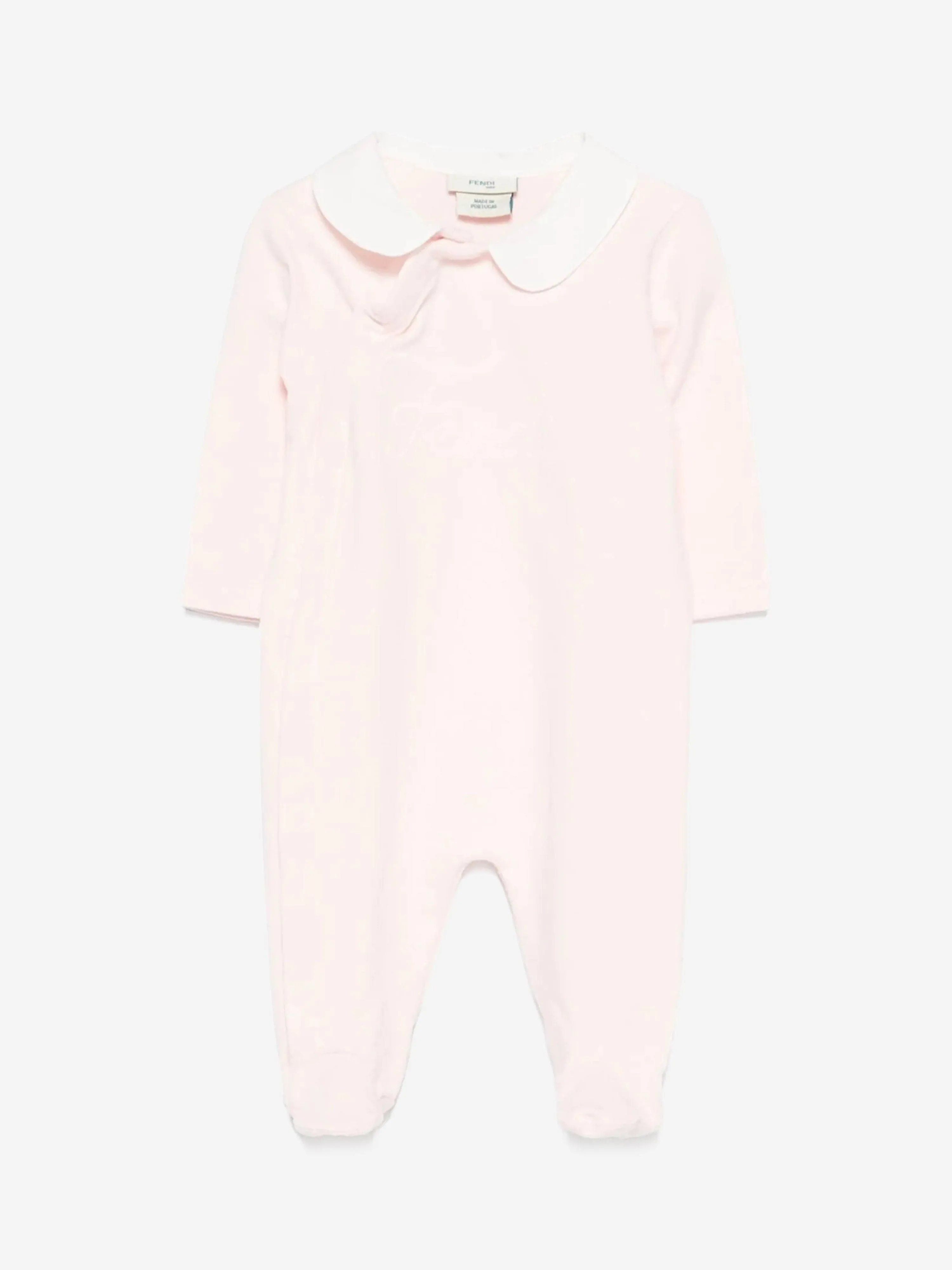 Baby Girls Logo Strampler-Set in Rosa