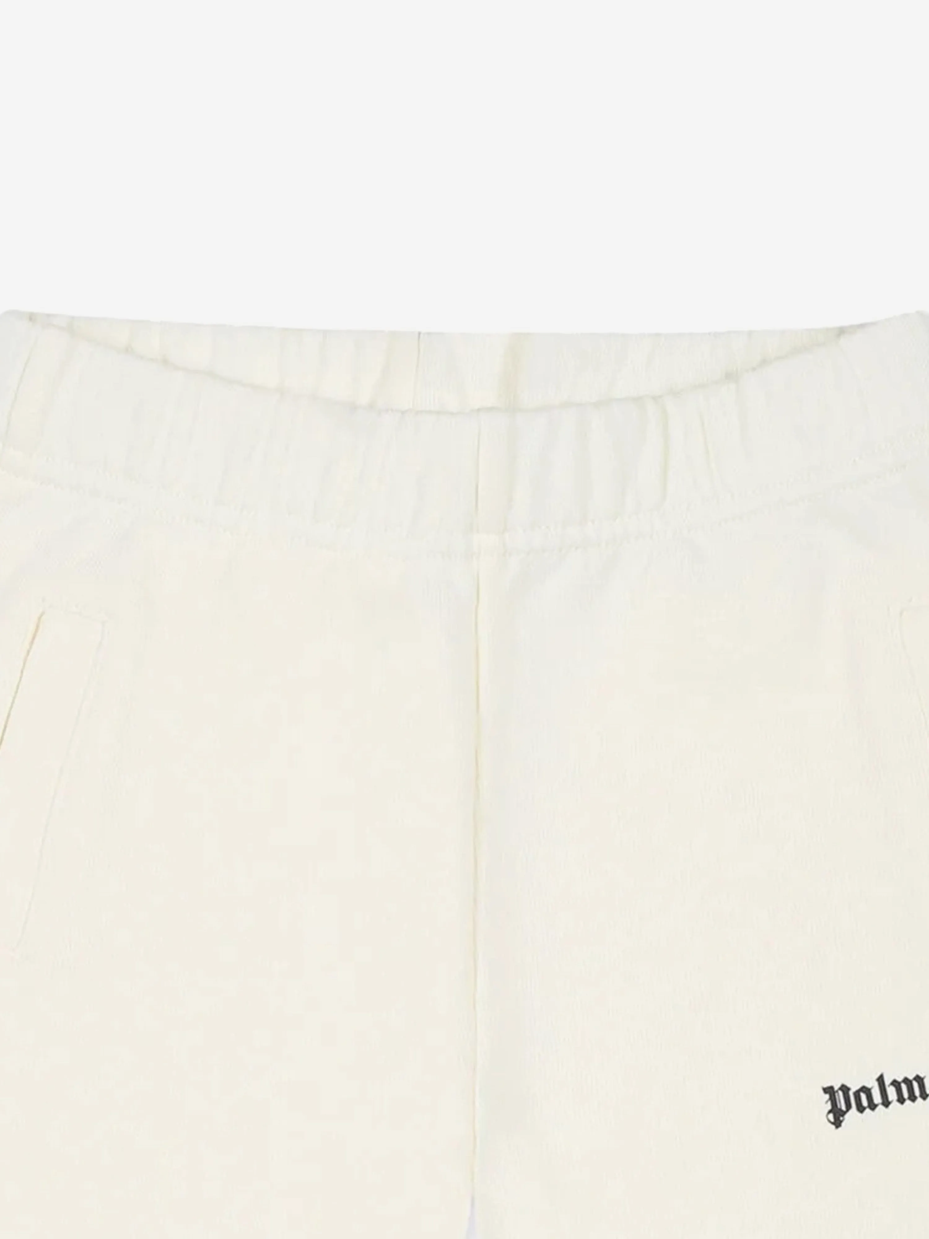 Baby Girls Logo Joggerhose in Elfenbein