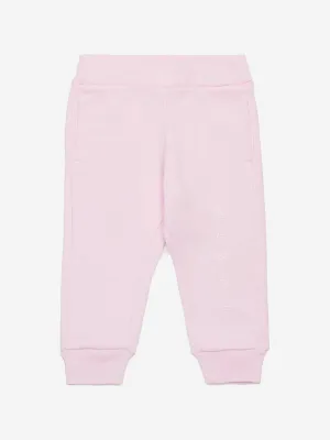 Baby Girls Logo Joggerhose in Rosa