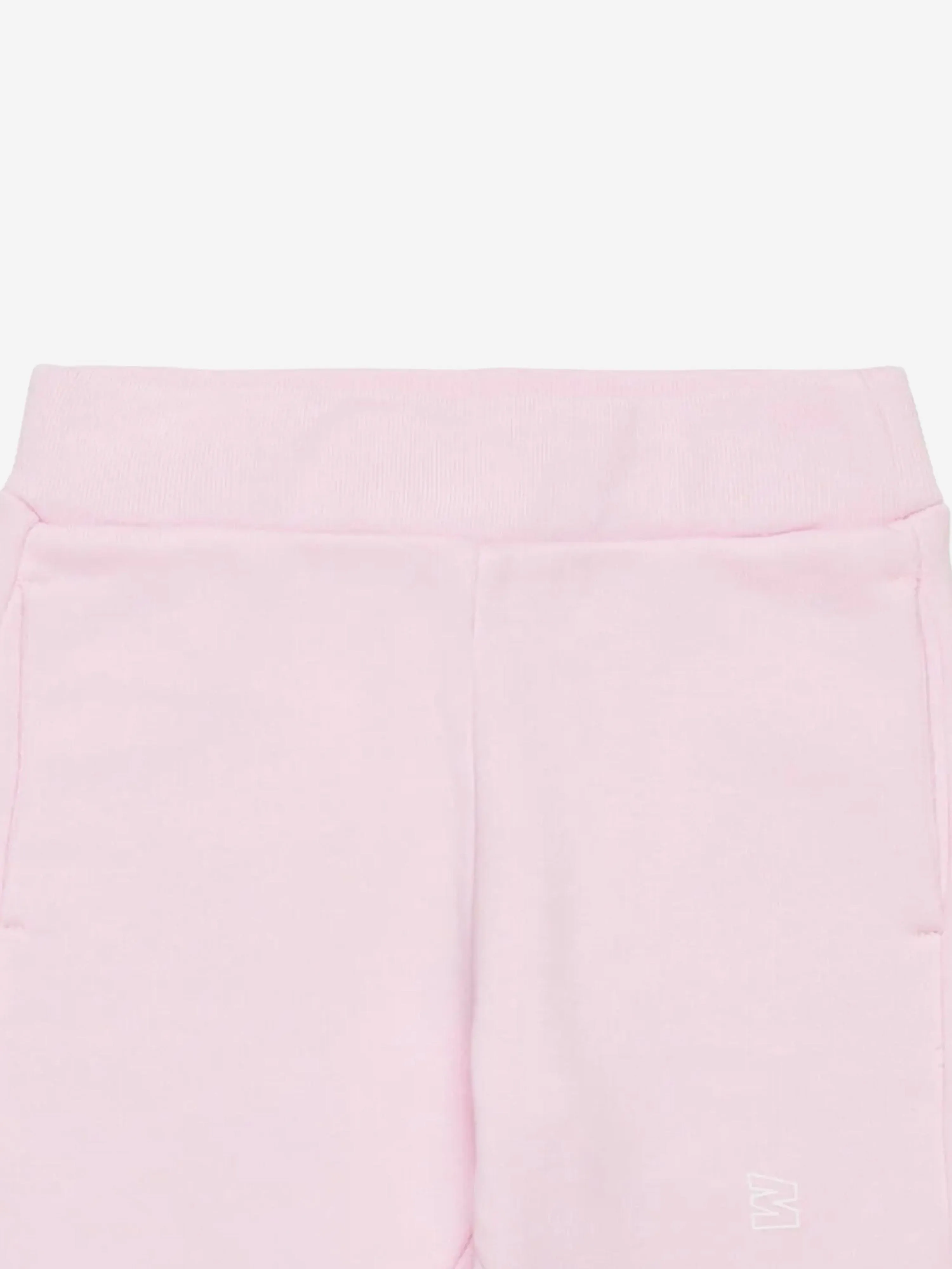 Baby Girls Logo Joggerhose in Rosa