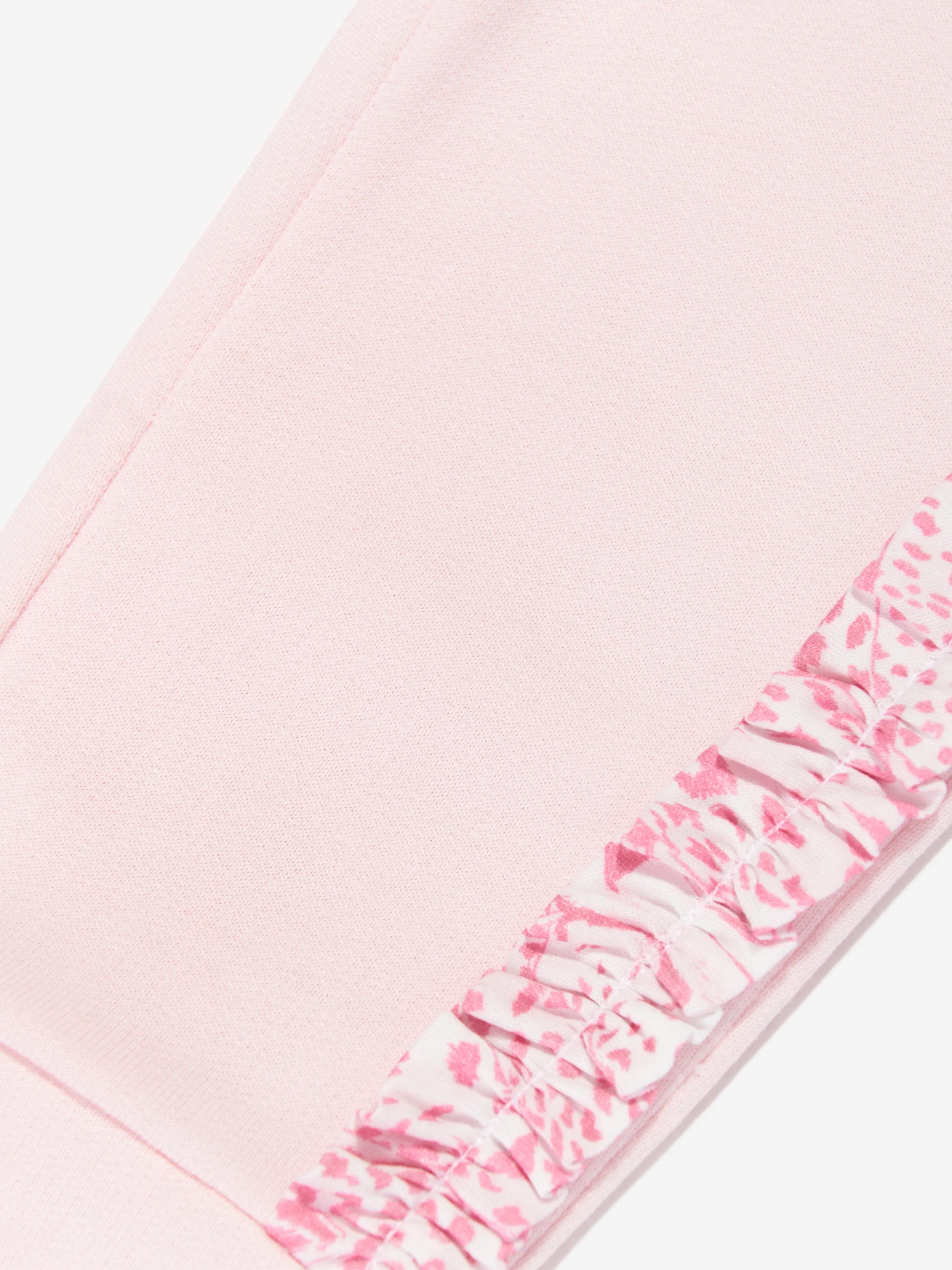 Baby Girls Logo Joggerhose in Rosa