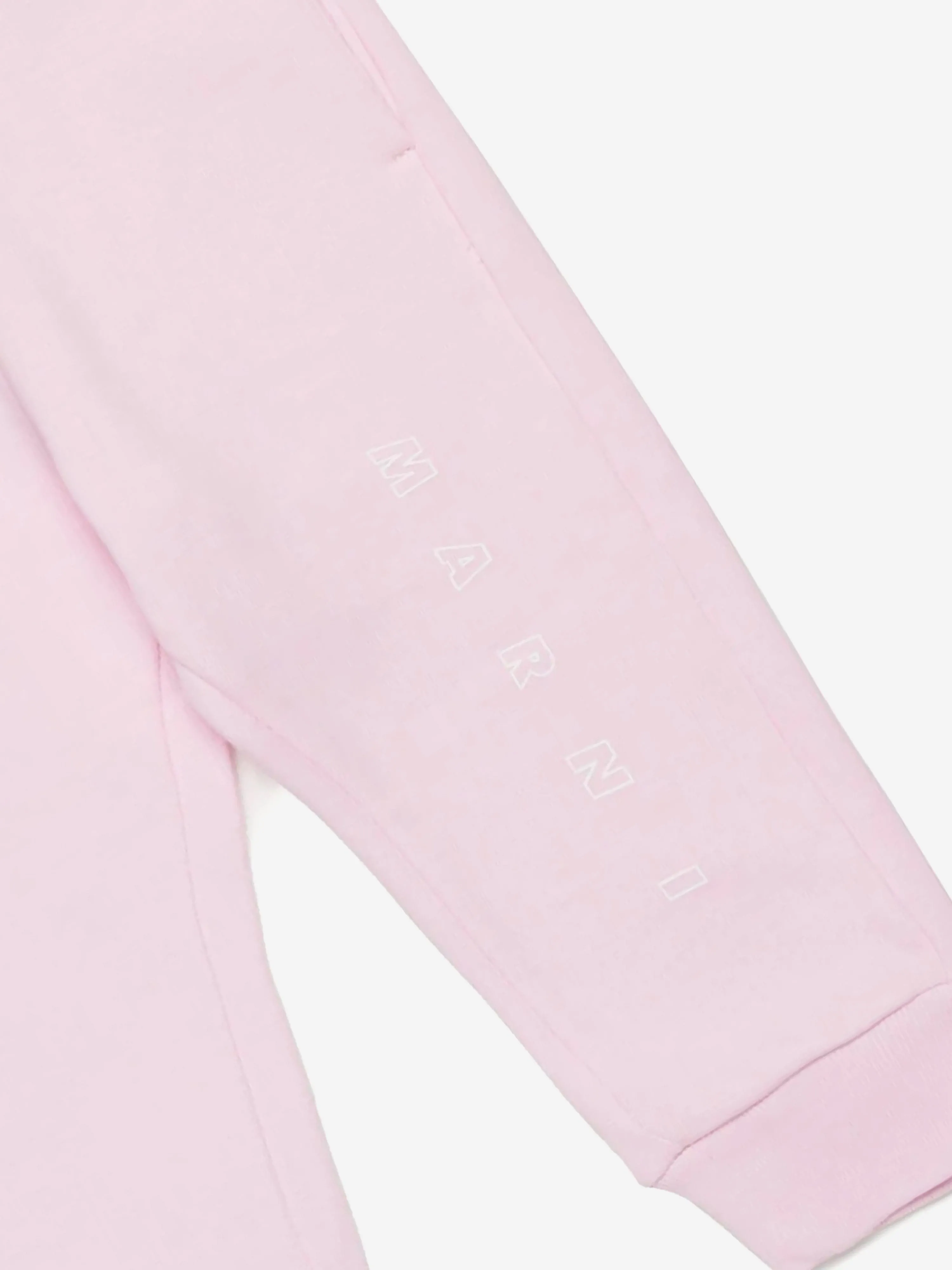 Baby Girls Logo Joggerhose in Rosa