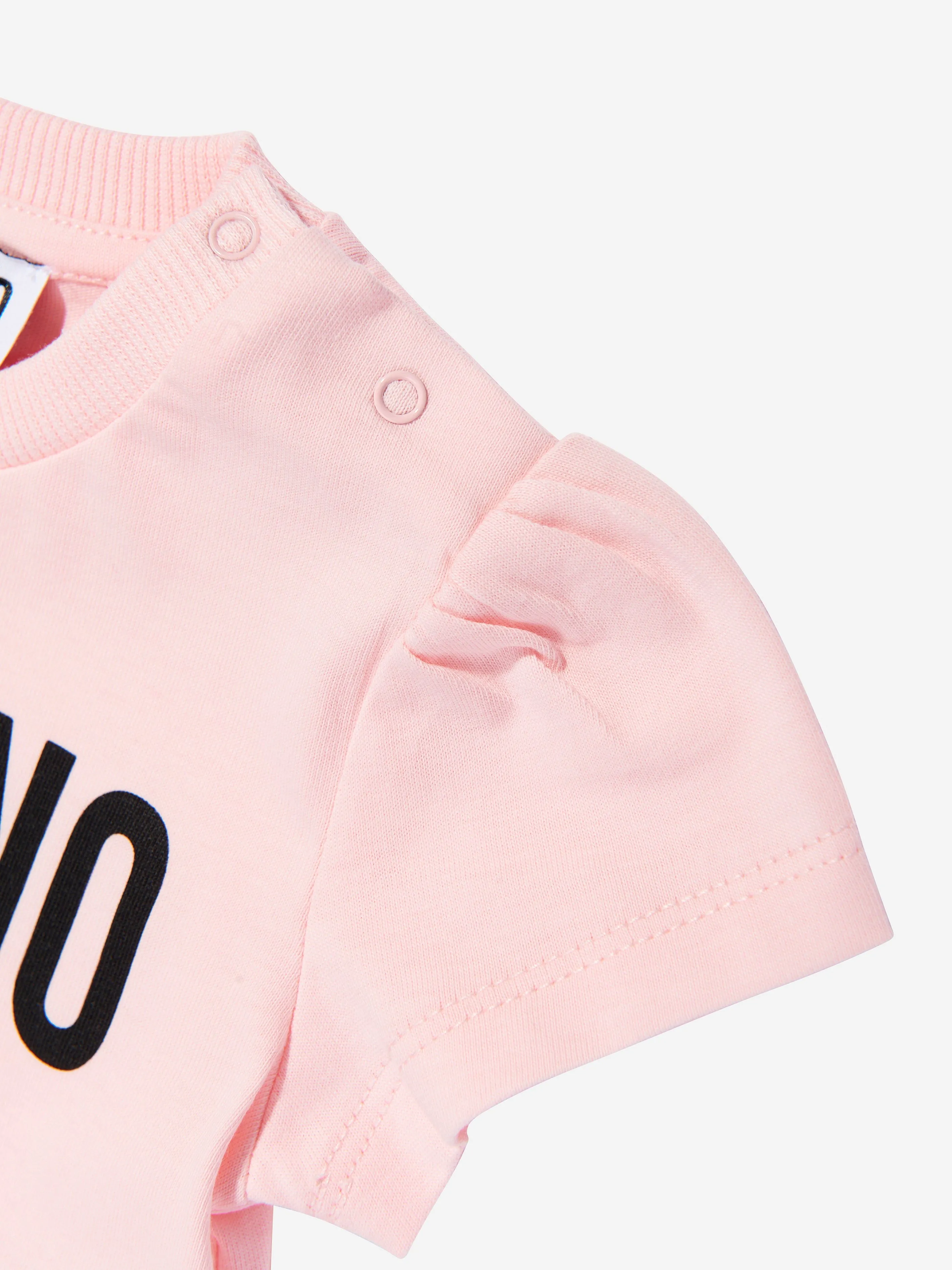 Rosa Logo-Skaterkleid für Babygirls