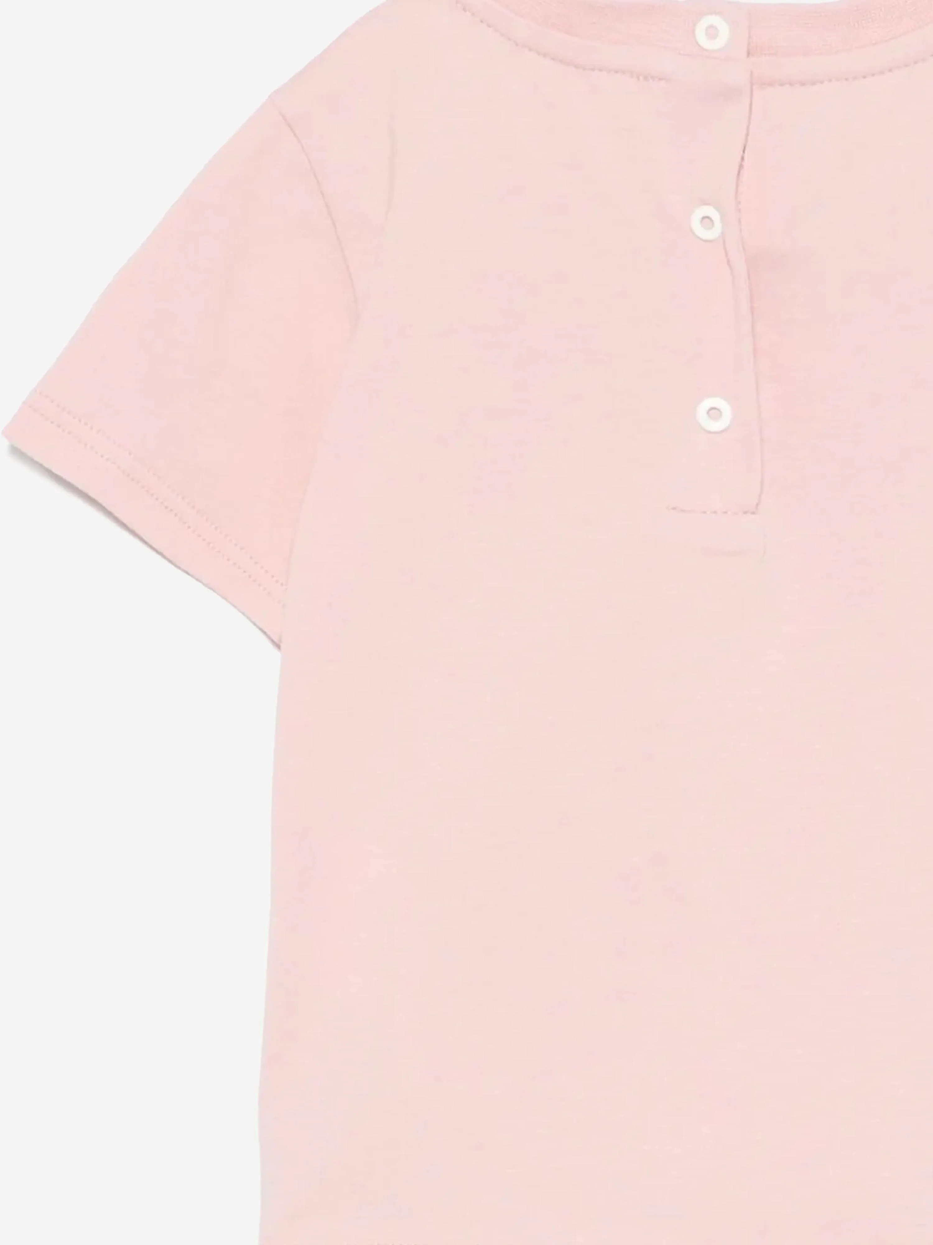 Rosa Logo-T-Shirt für Babygirls