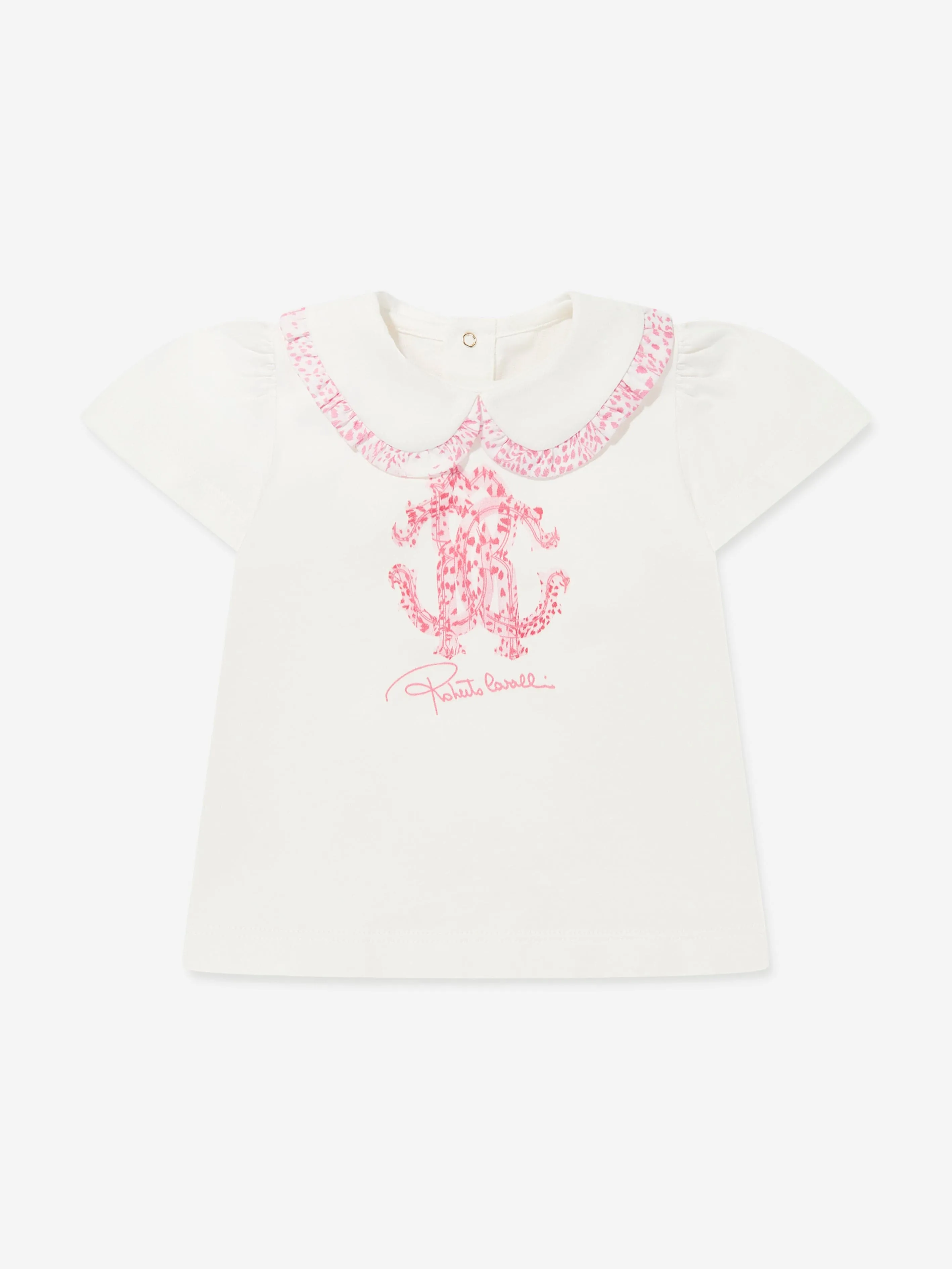 Baby Girls Logo T-Shirt in Weiß