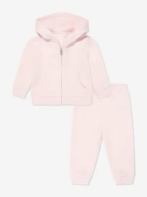 Rosa Logo-Tracksuit für Babygirls