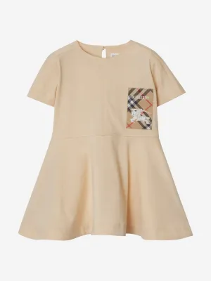 Mini Riley EKD Kleid in Elfenbein für Babygirls