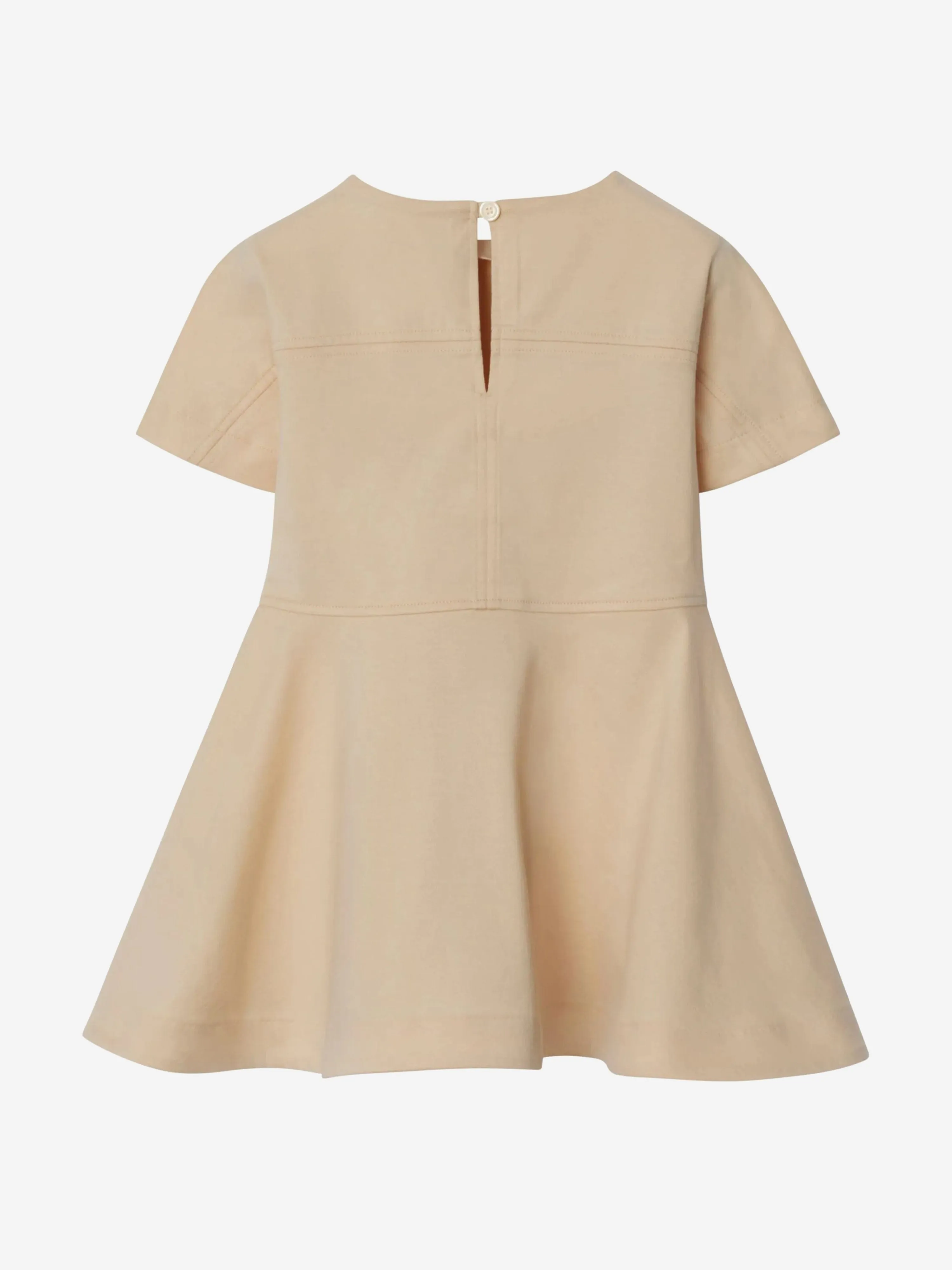 Mini Riley EKD Kleid in Elfenbein für Babygirls