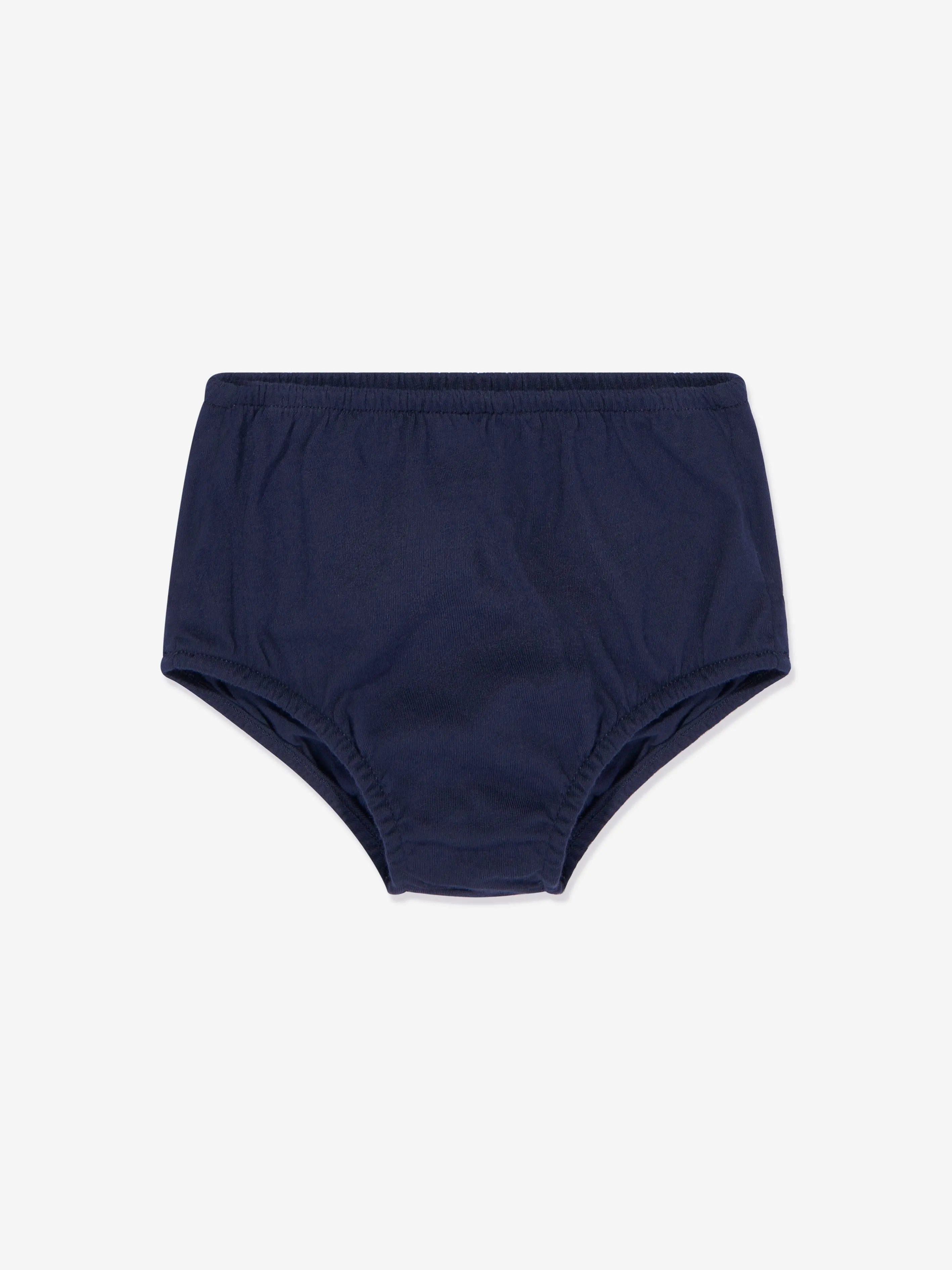 Maritimes Kleid für Baby-Mädchen in Marineblau
