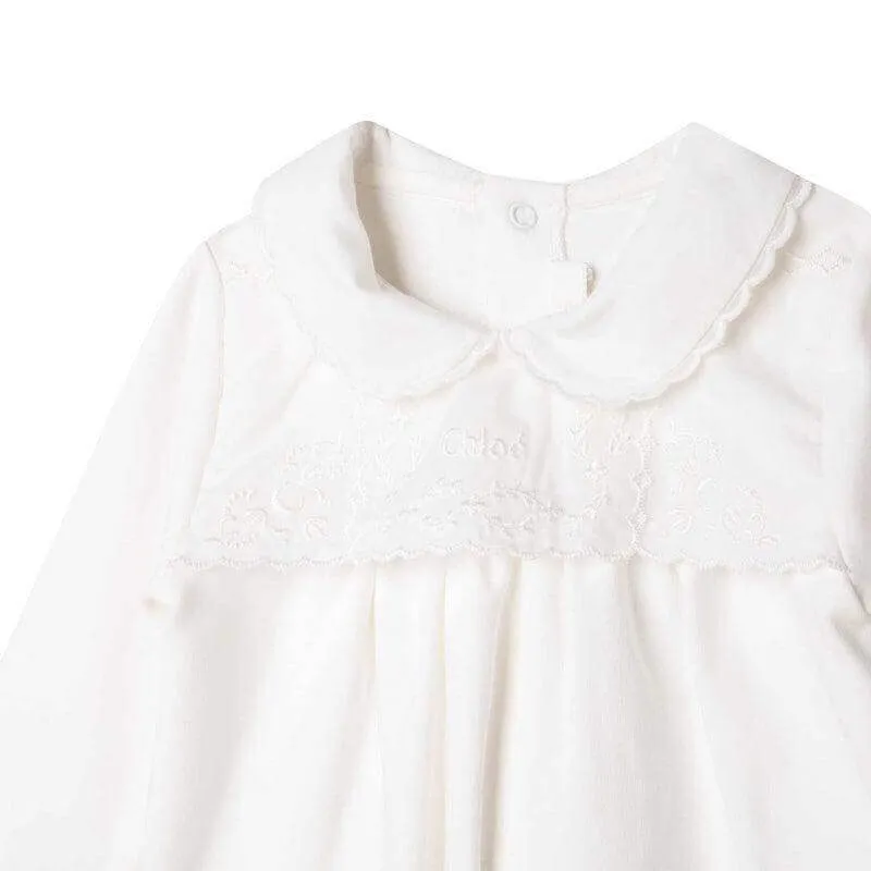 Bio-Babybody aus Baumwolle für Mädchen