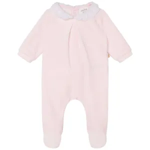 Rosa Baby-Strampler für Mädchen
